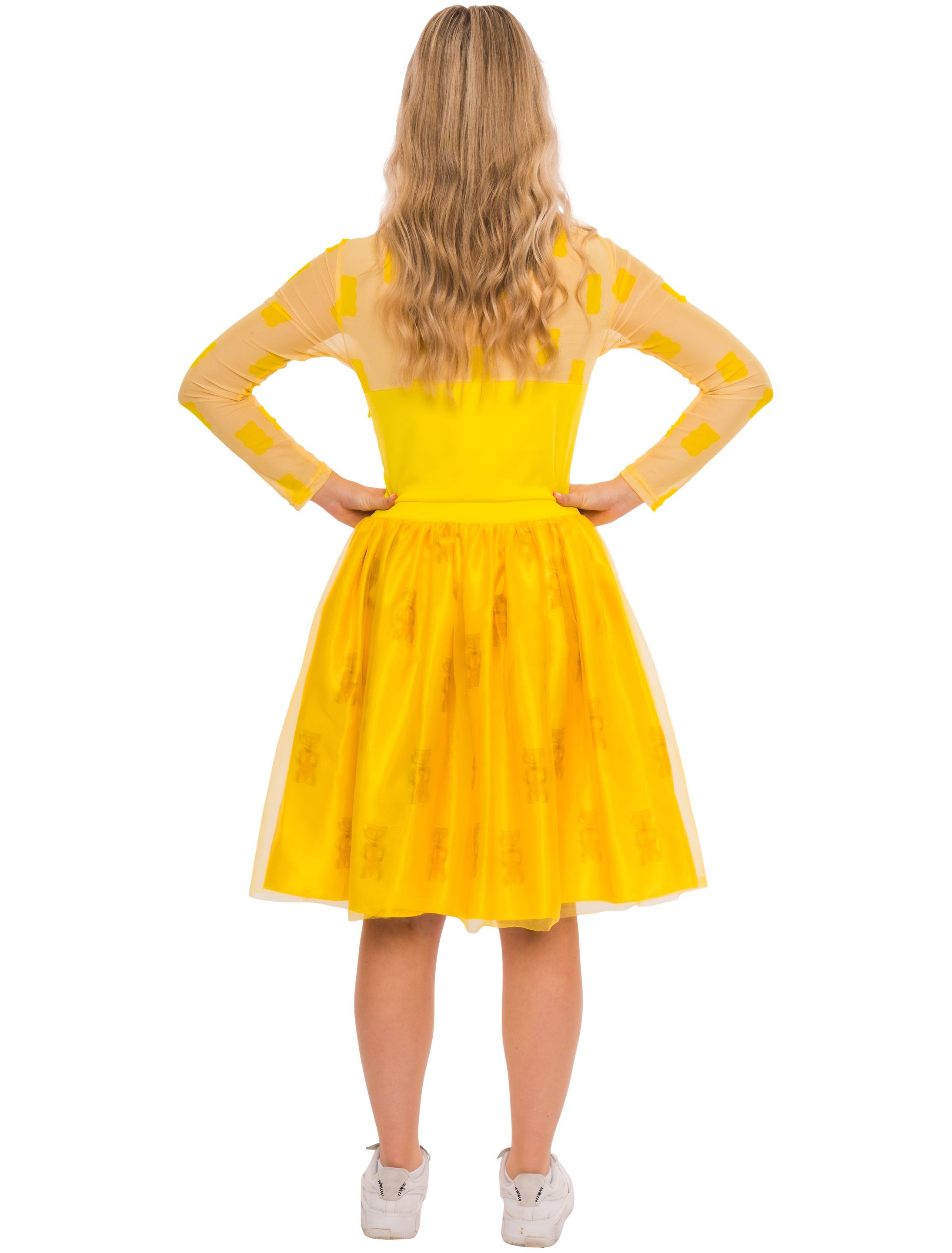 Kleid HARIBO Goldbären Damen gelb XS Kleid HARIBO Goldbären Damen gelb XS