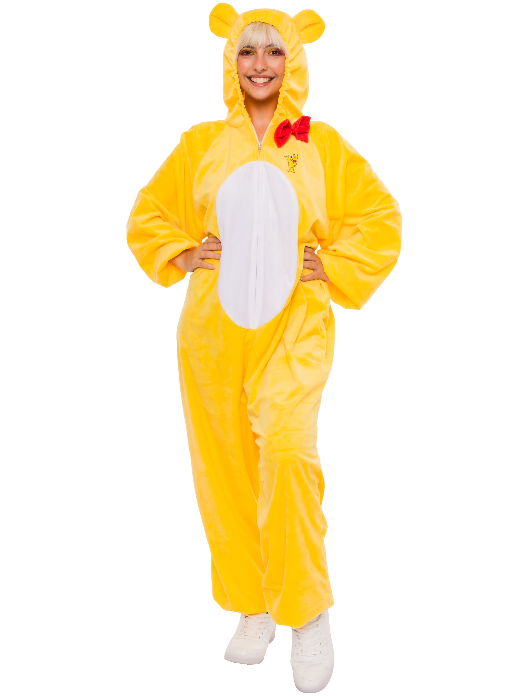 Overall HARIBO Goldbären Plüsch gelb 2XL/3XL Overall HARIBO Goldbären Plüsch gelb 2XL/3XL