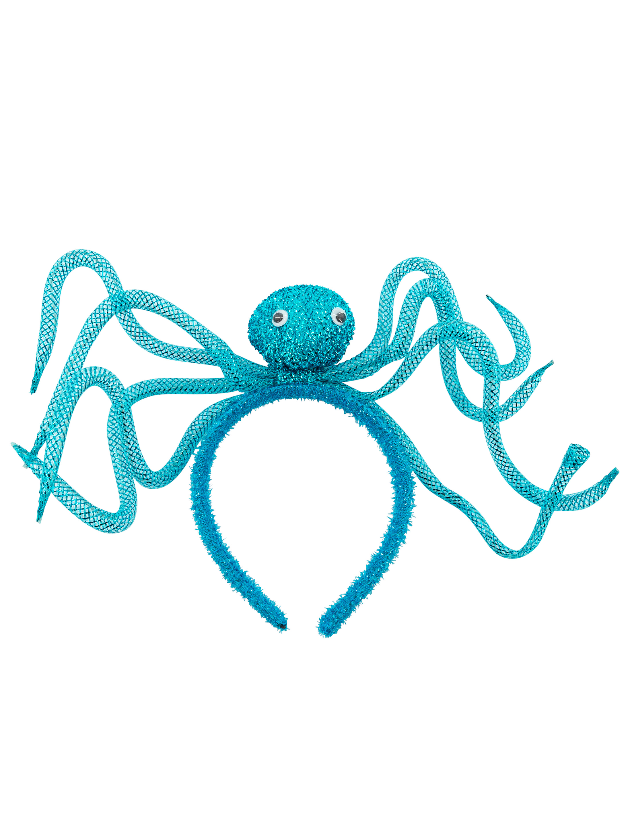 Haarreif Octopus blau