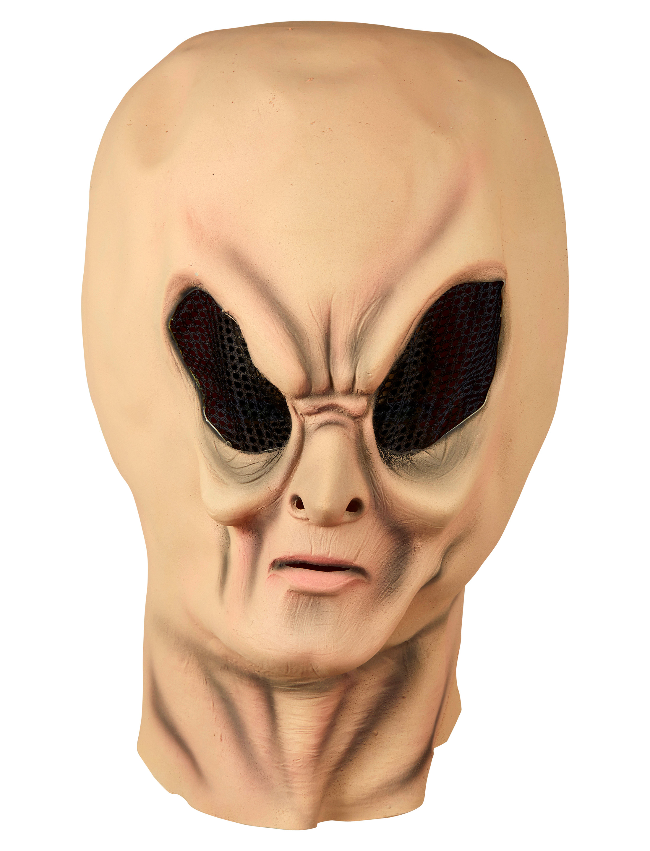 Latexmaske Außerirdischer