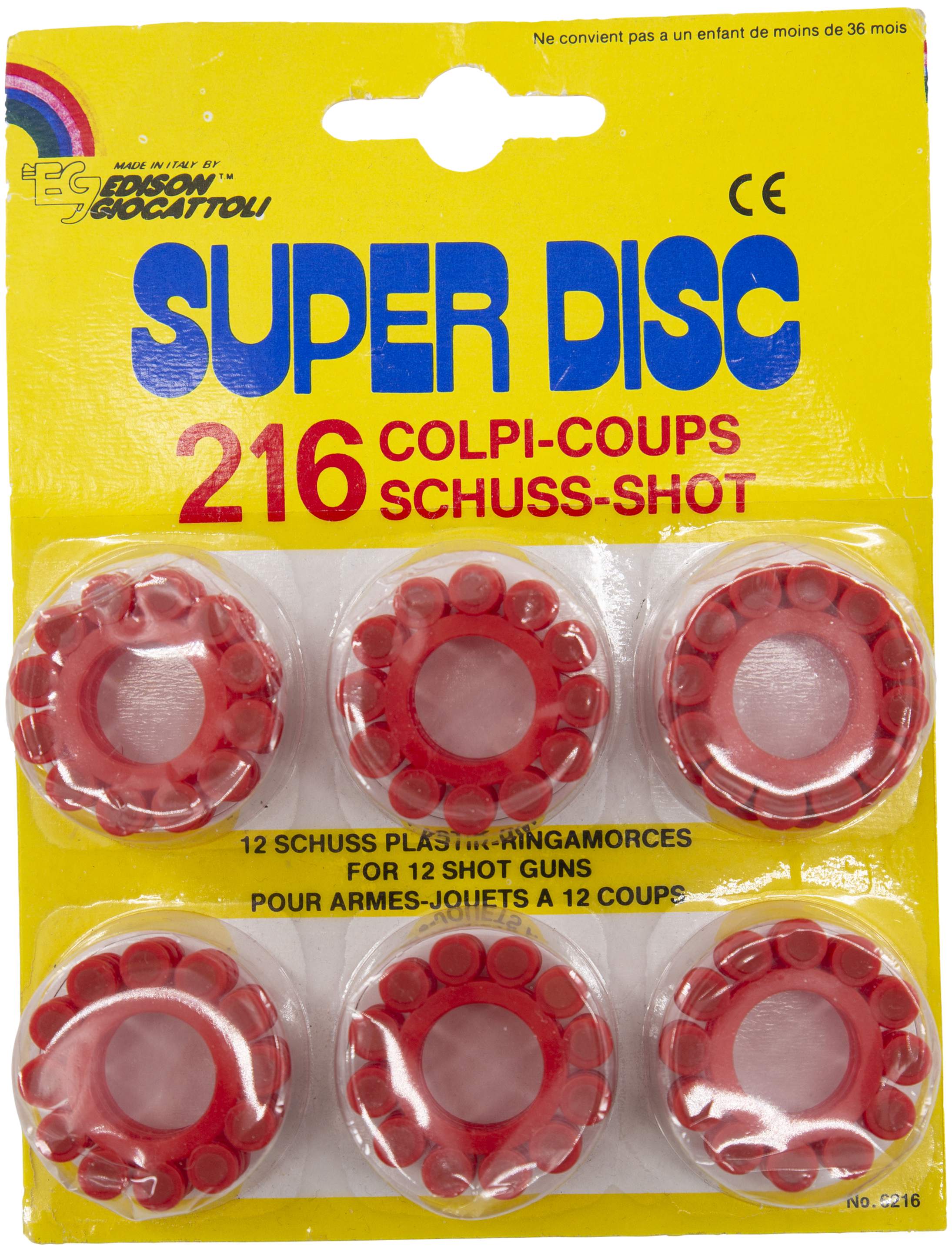 Munition 12-Schuss Ringamorces / 216 Schuss Munition 12-Schuss Ringamorces / 216 Schuss