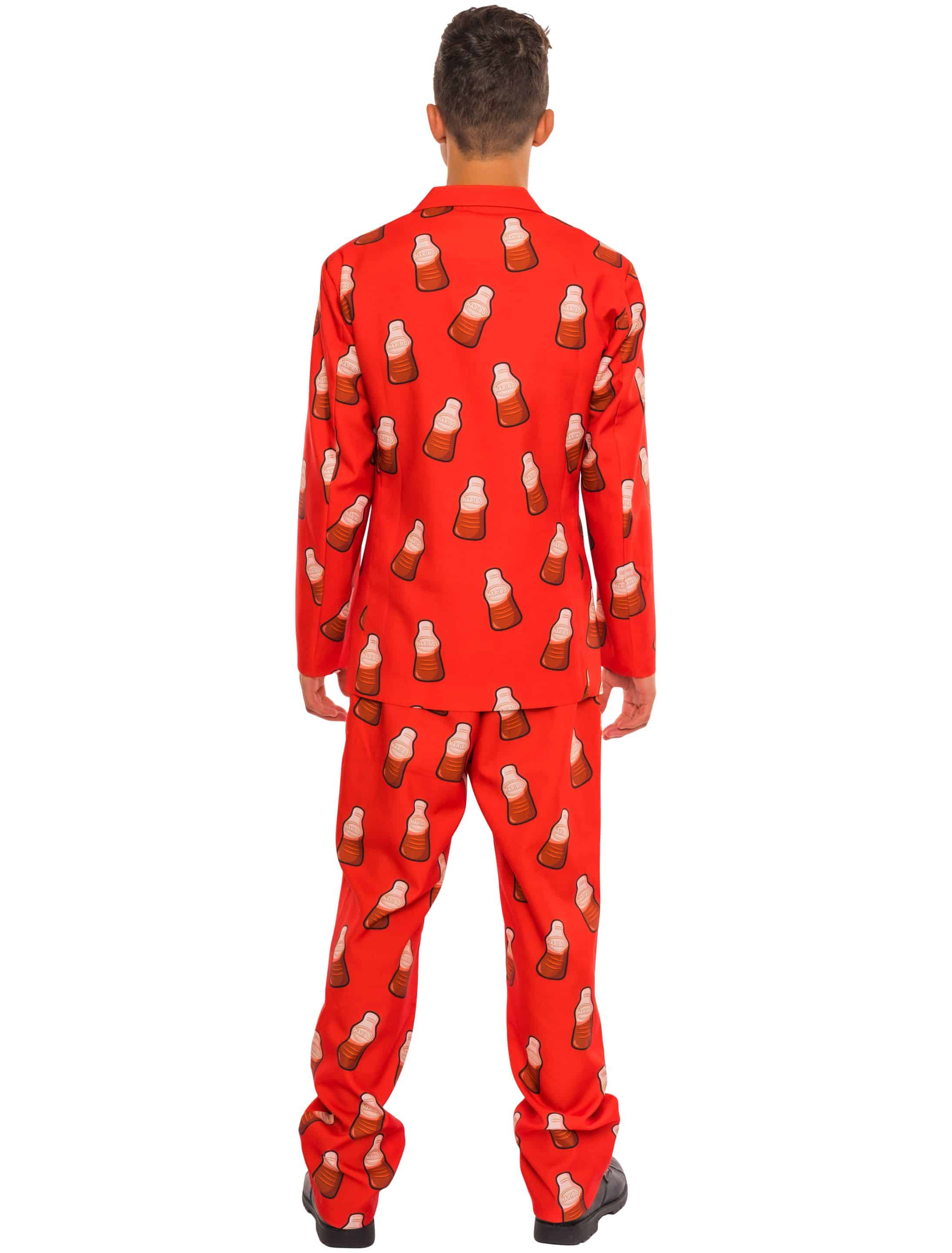 Anzug HARIBO Happy-Cola Herren rot XL Anzug HARIBO Happy-Cola Herren rot XL