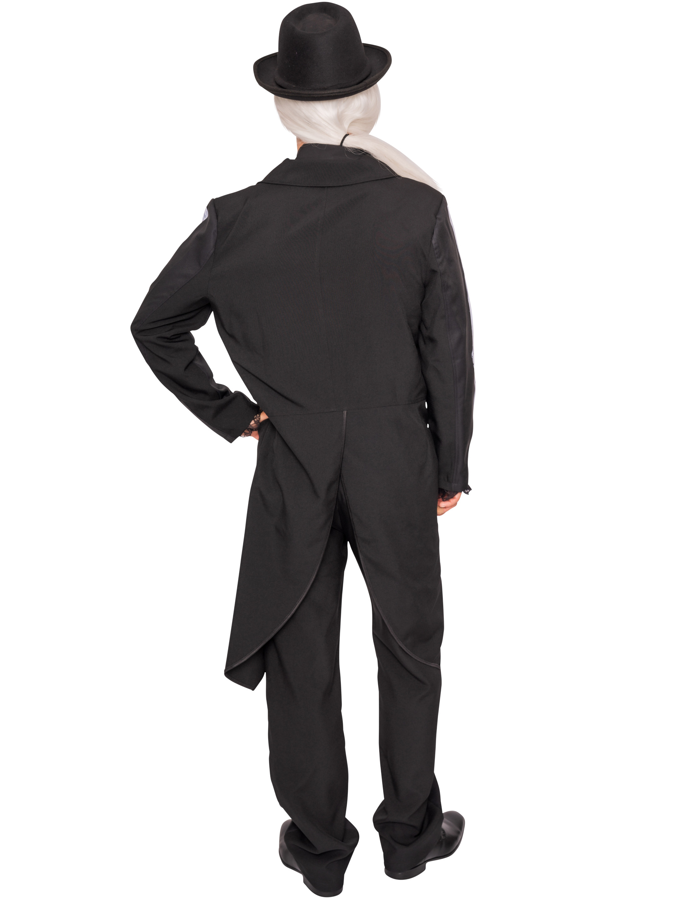 Jacke Herren mit Skelett schwarz 3XL