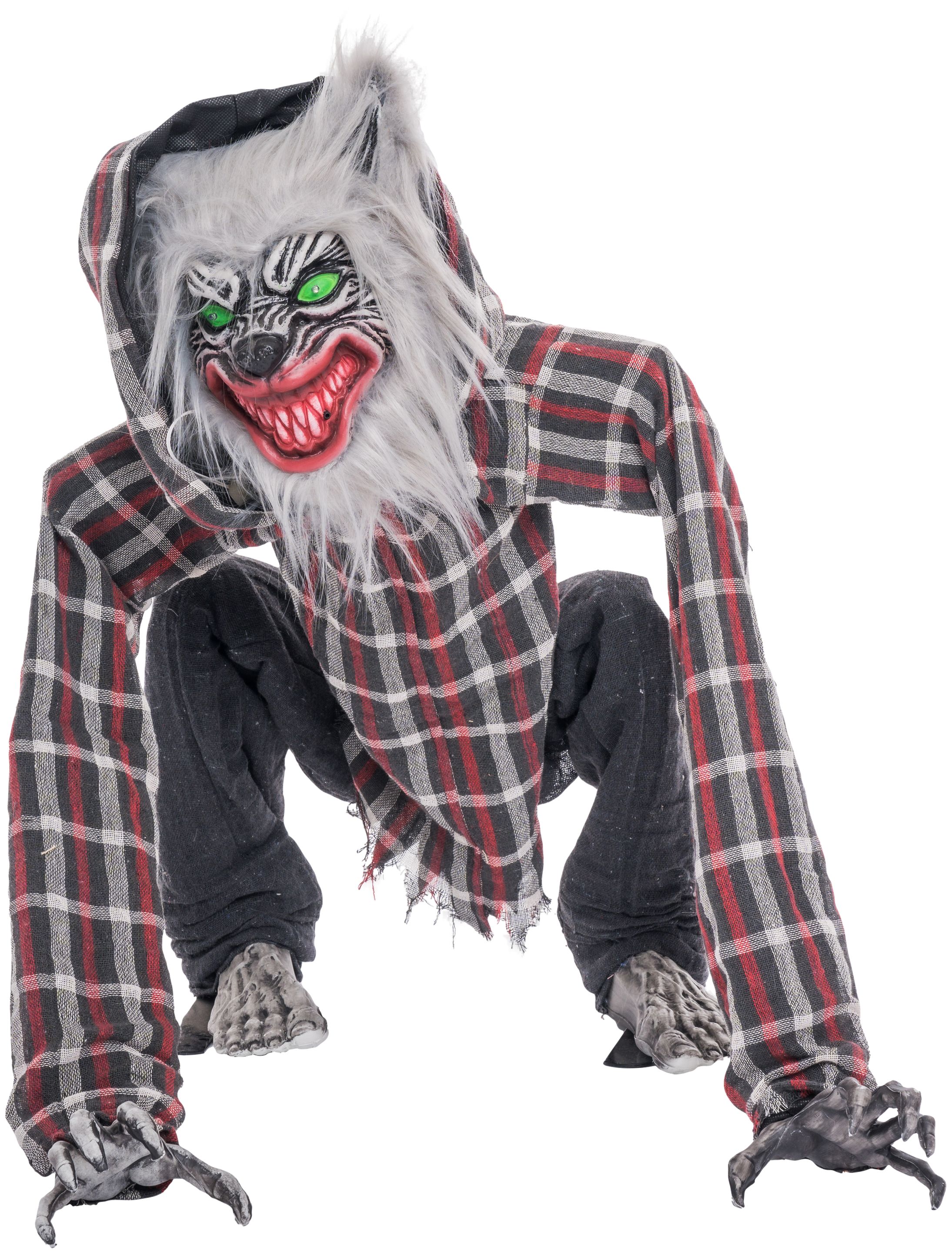 Werwolf hockend mit Funktion Werwolf hockend mit Funktion