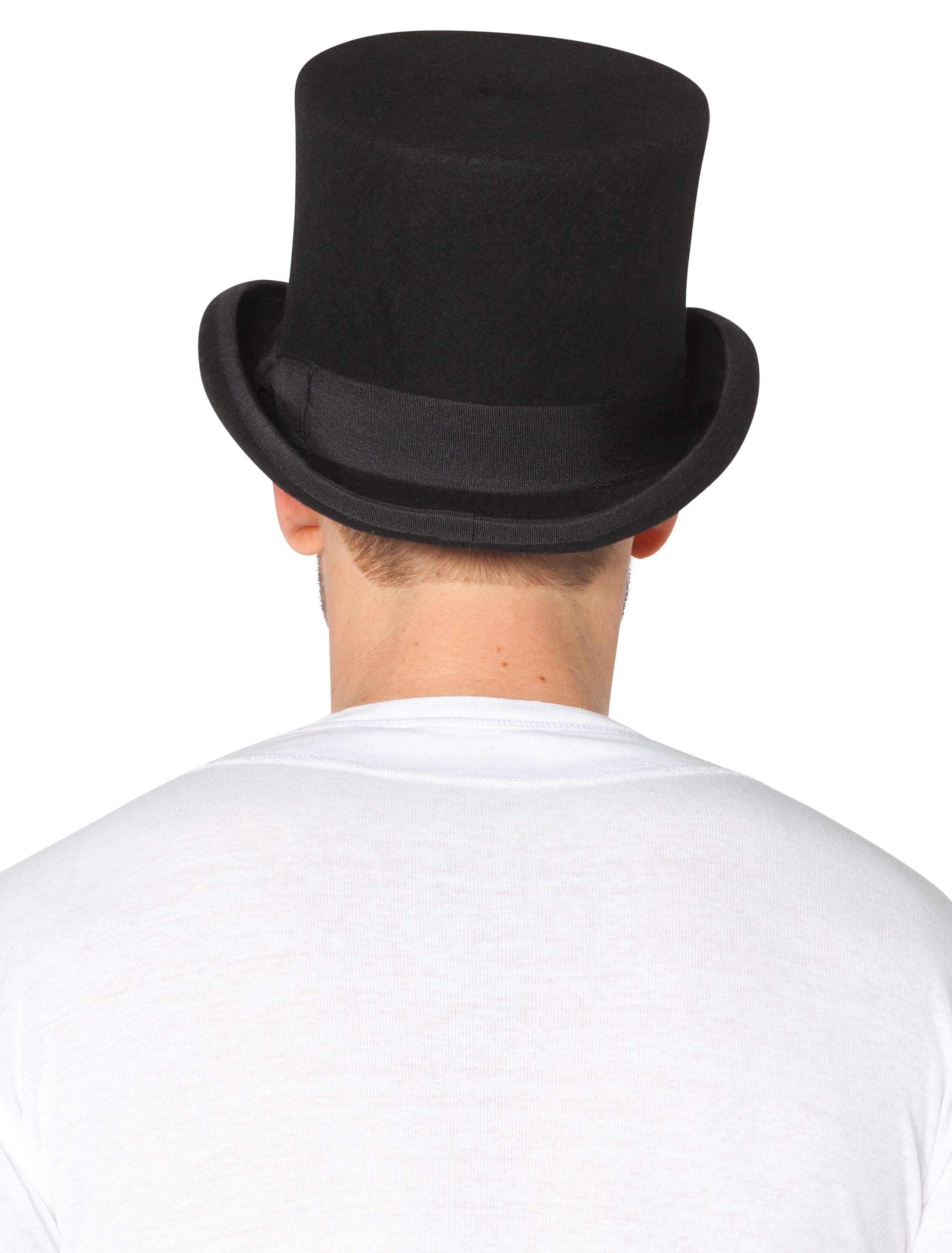 Zylinder Wollfilz Herren schwarz 61 Zylinder Wollfilz Herren schwarz 61