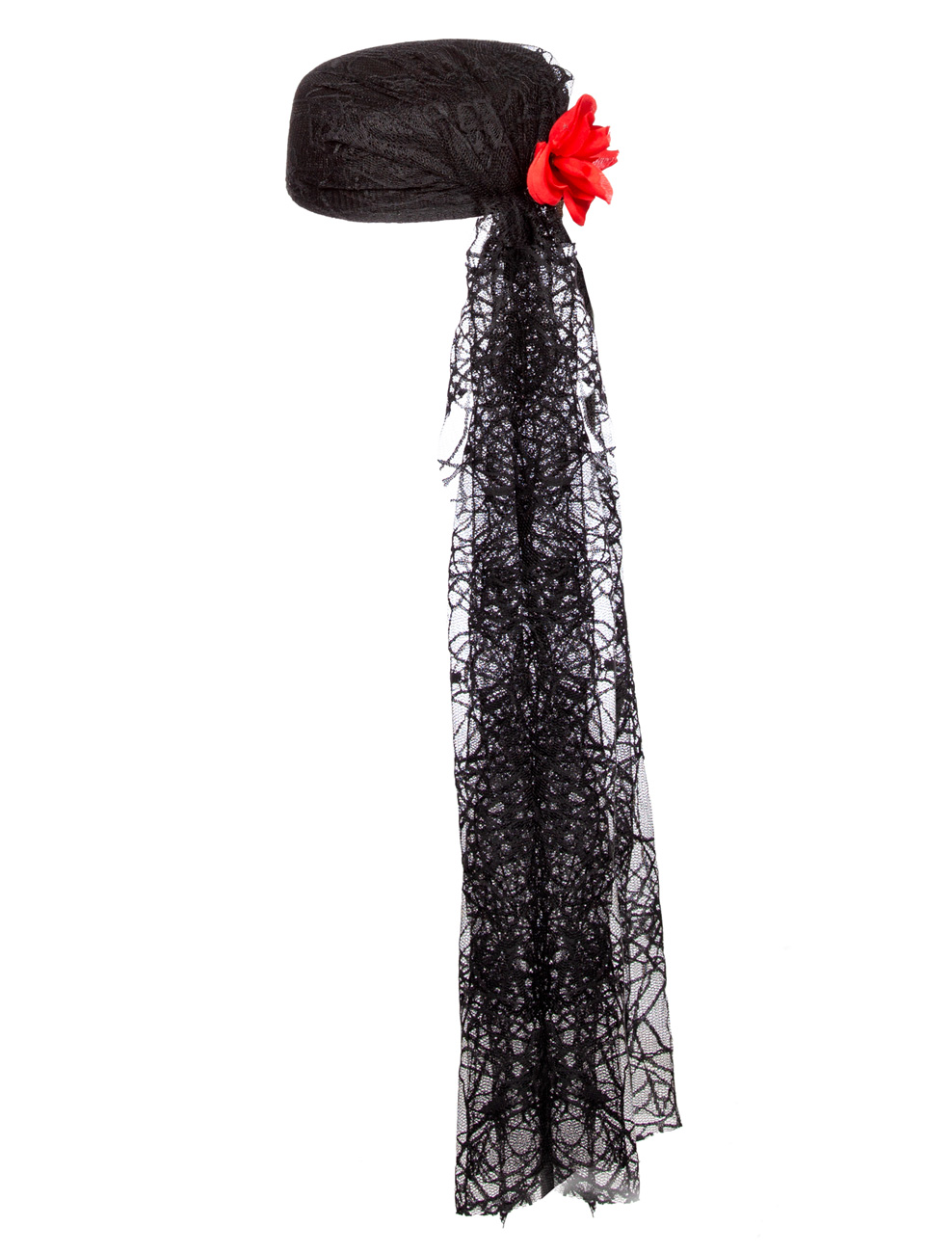 Hut Flamenco schwarz mit Schleier Hut Flamenco schwarz mit Schleier