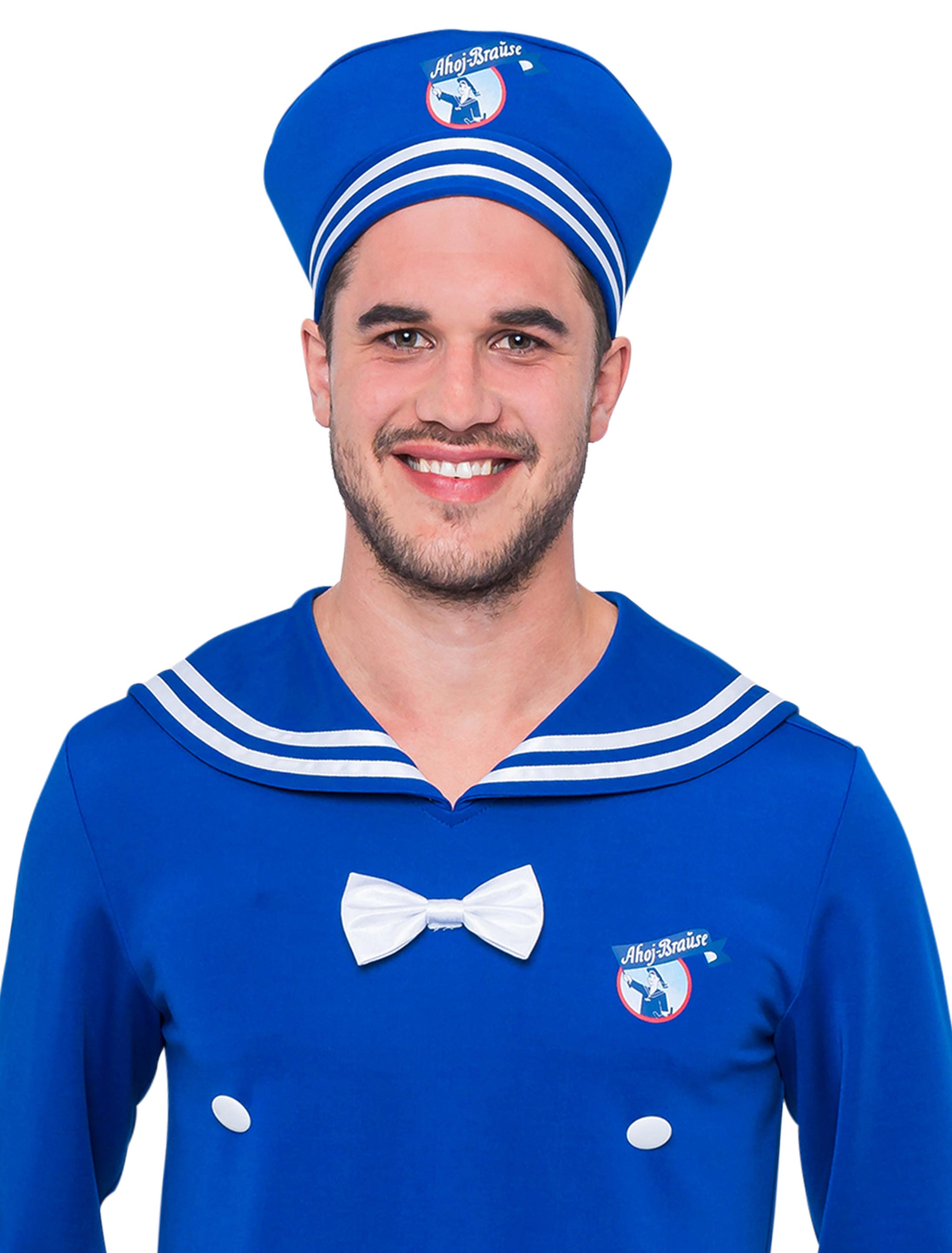 Mütze Ahoj-Brause blau