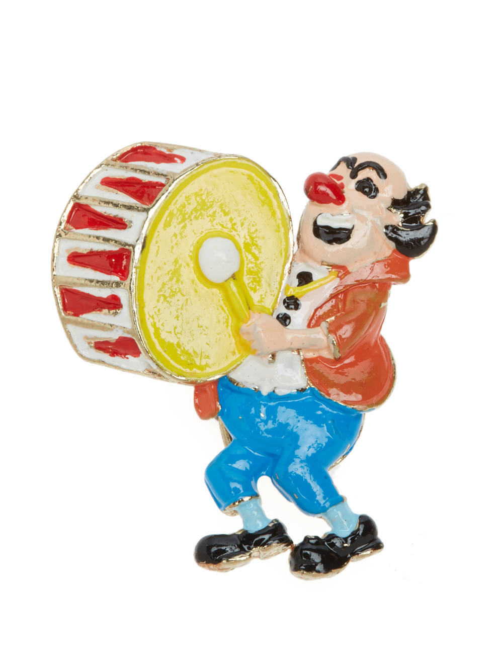 Pin Clown Pipo mit Pauke Pin Clown Pipo mit Pauke