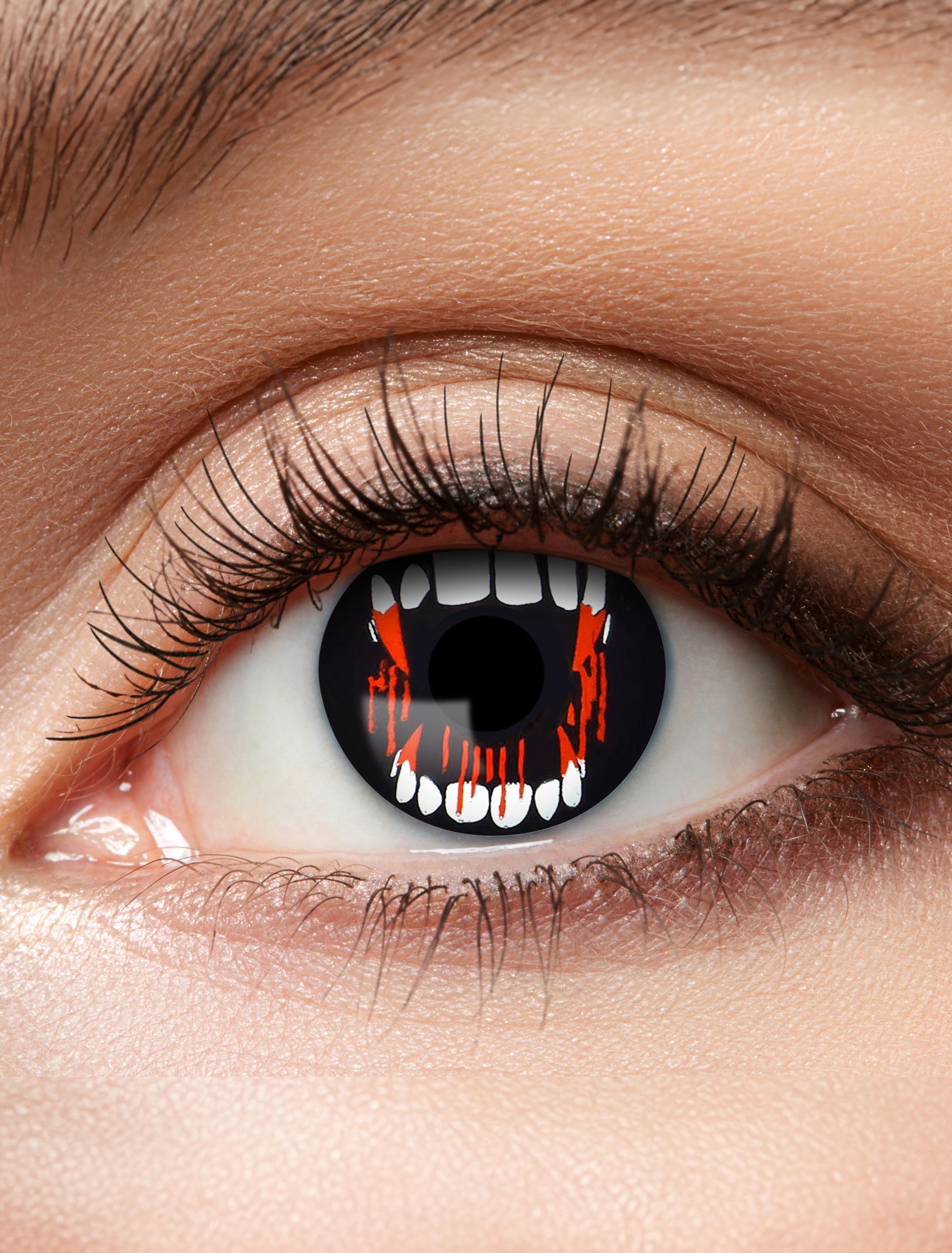 Kontaktlinsen Vampire Fang Kontaktlinsen Vampire Fang