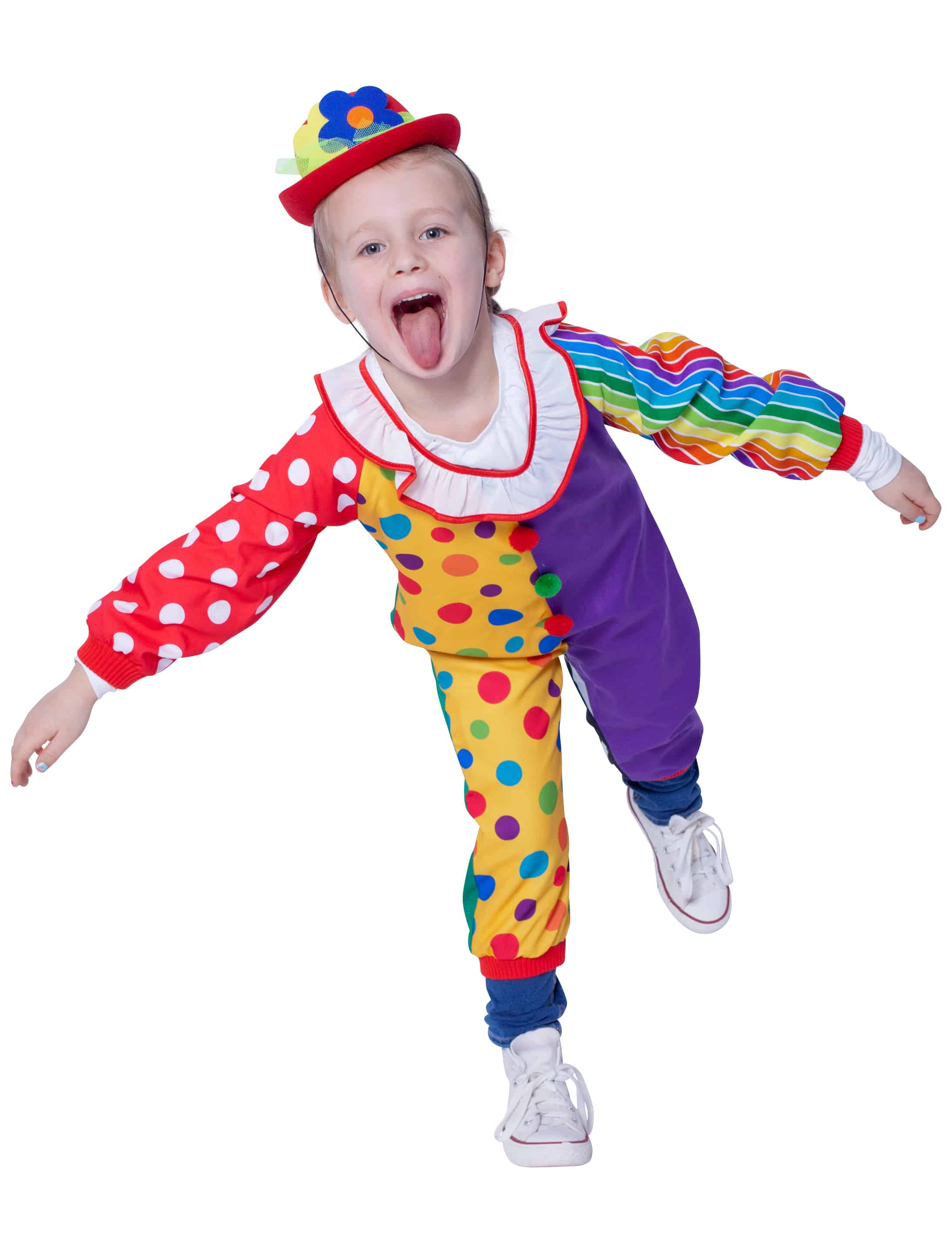Overall Clown Kinder mehrfarbig 86