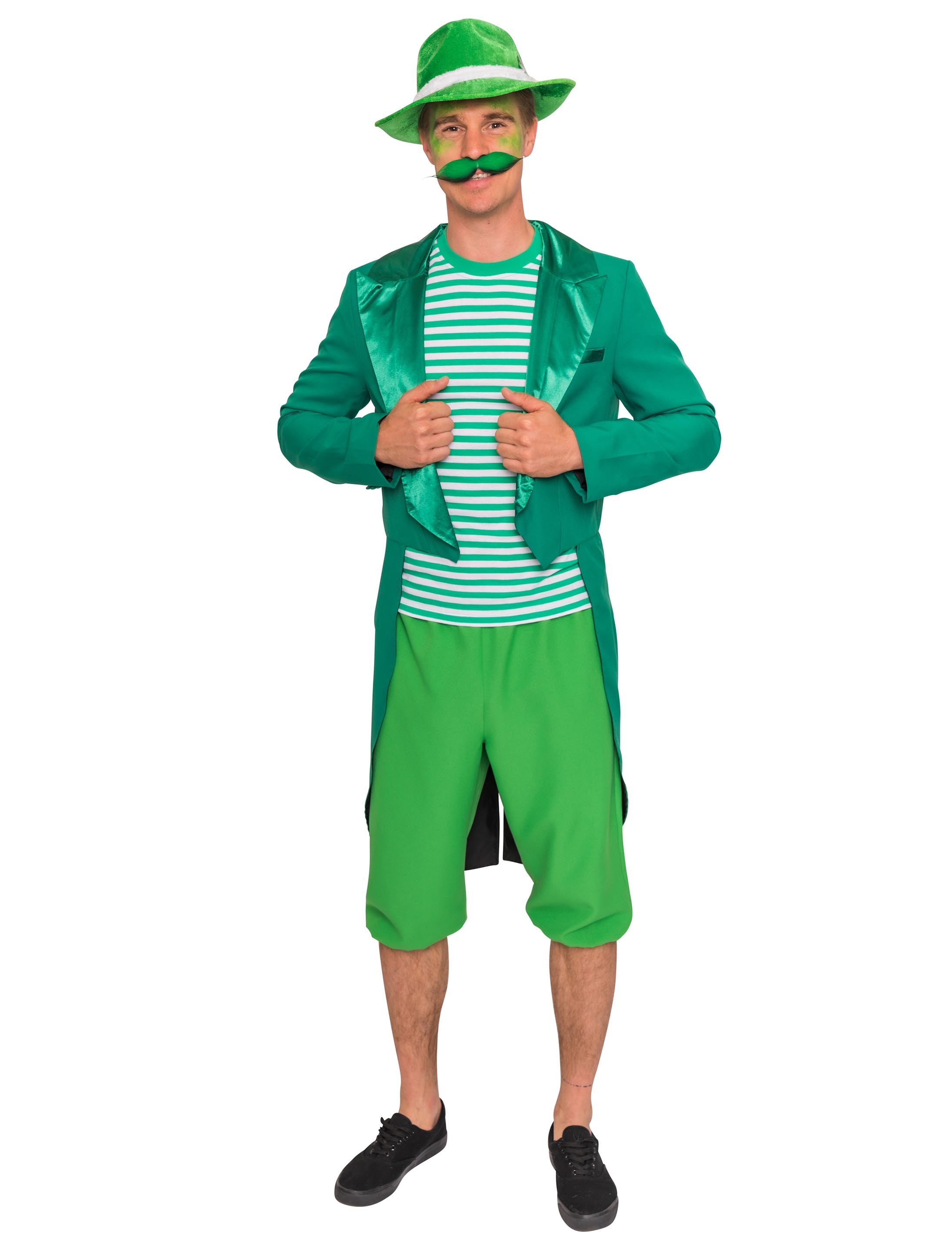 Kniebundhose St. Patricks Day grün L/XL