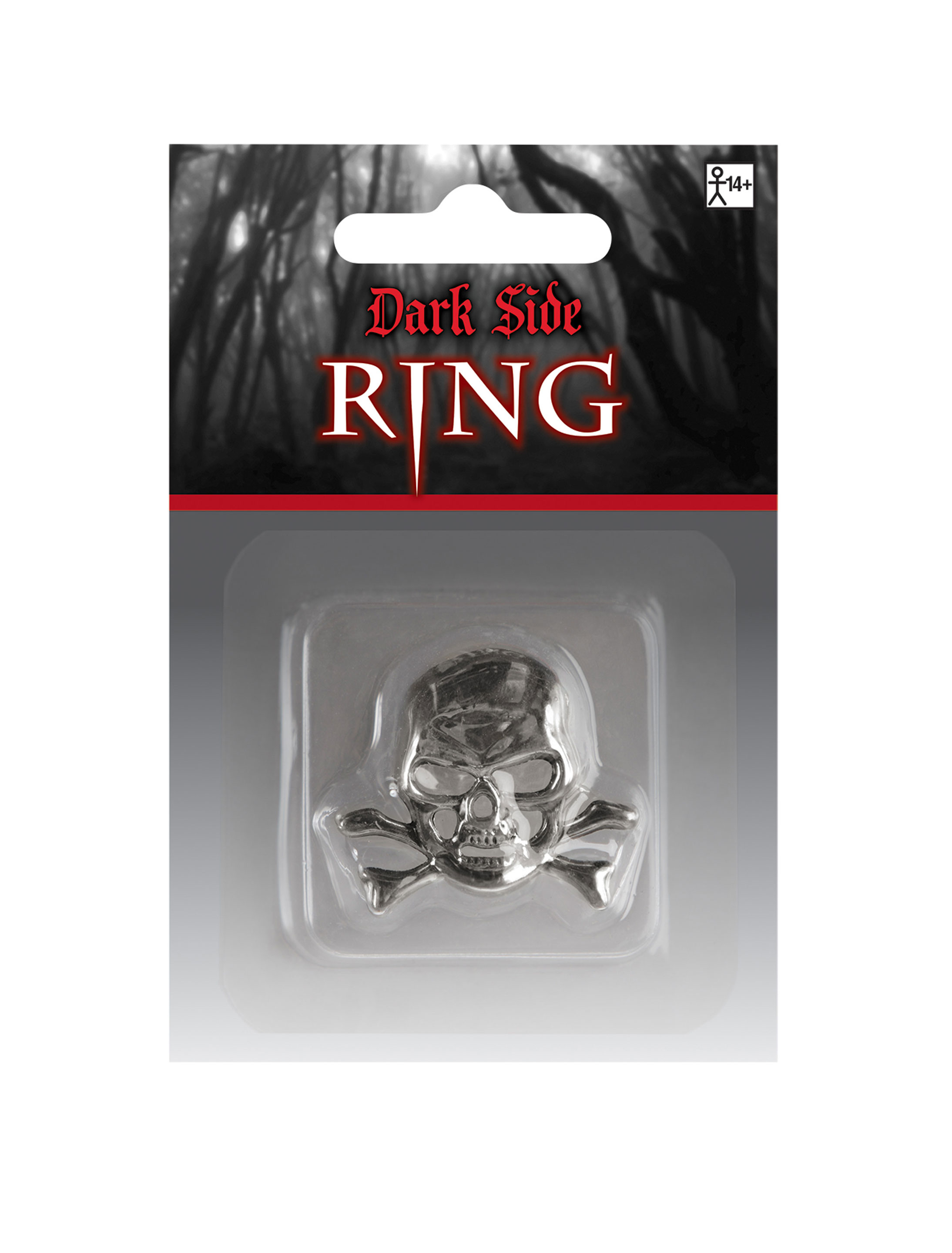 Ring Totenkopf silber