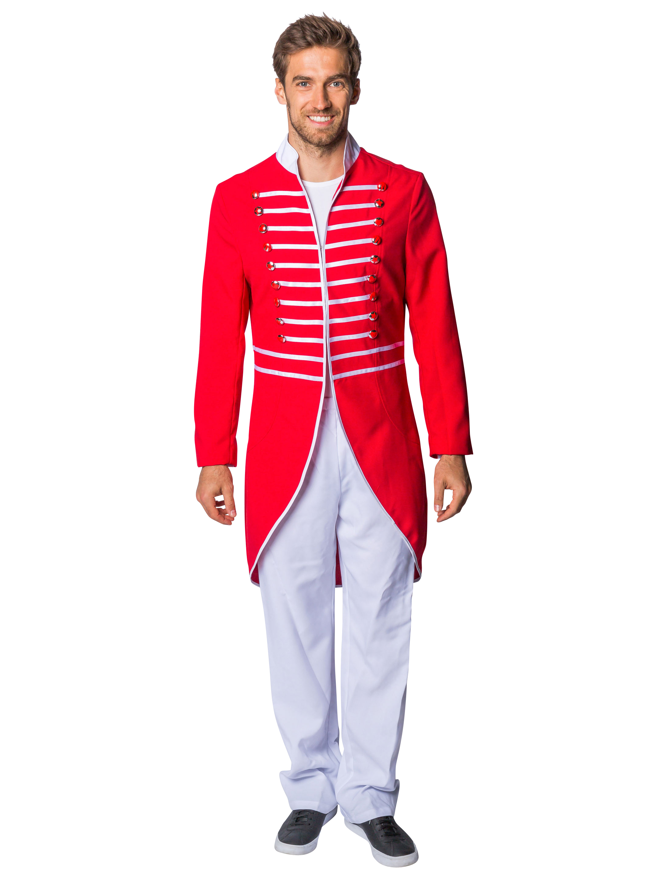 Jacke Köln Wappen Herren Herren rot L