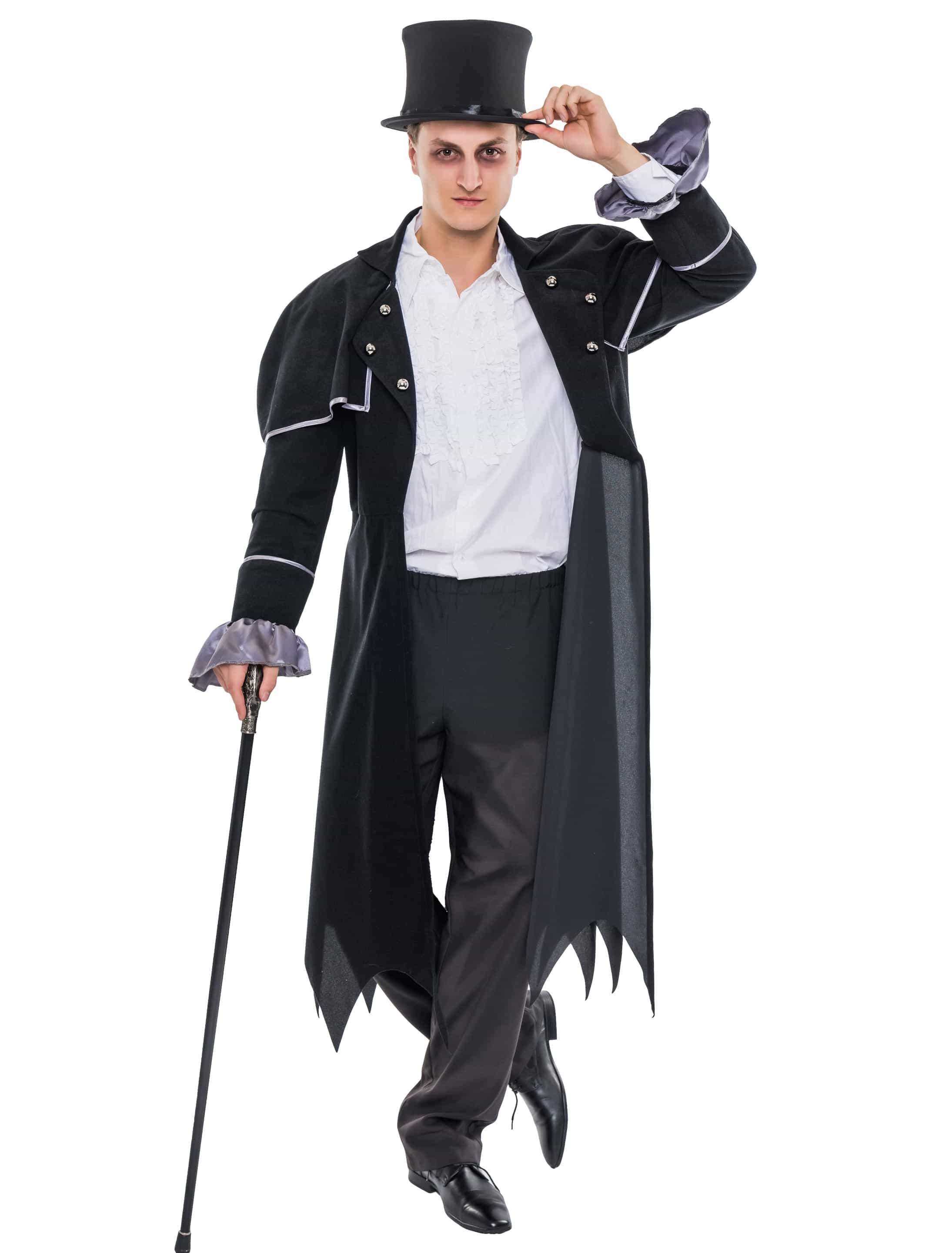 Mantel Vampir Herren schwarz XL Mantel Vampir Herren schwarz XL
