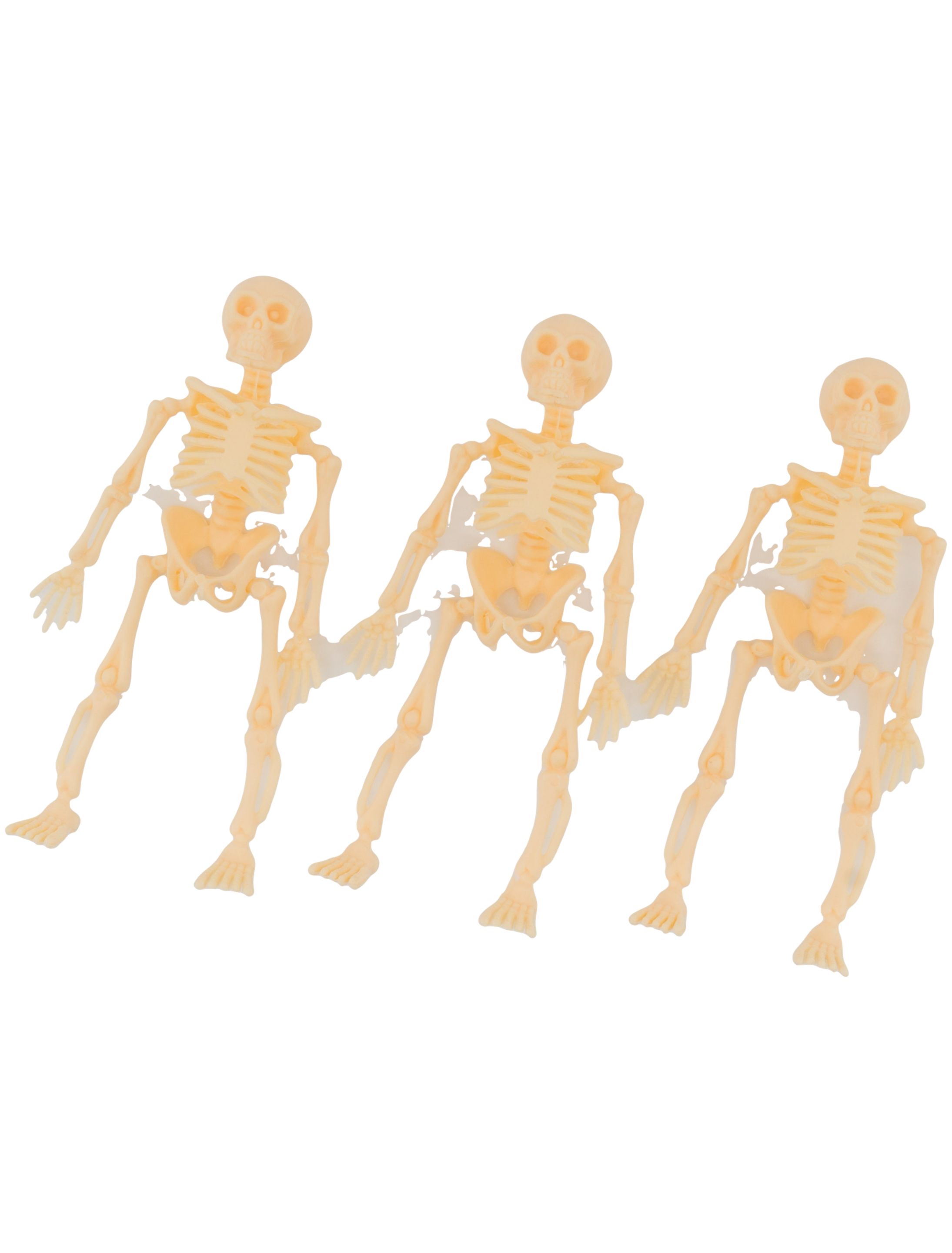Skelett 3er Pack