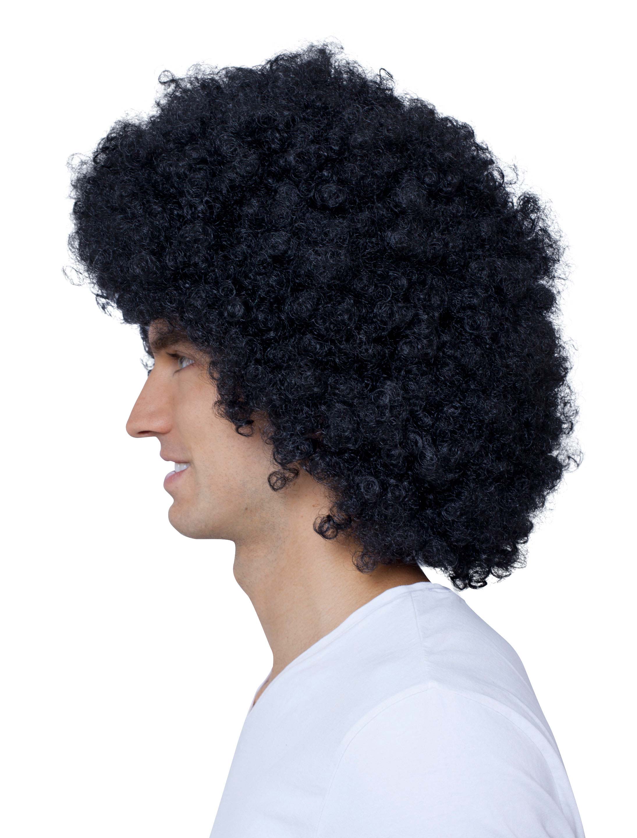 Perücke Hippie Lockenkopf schwarz one size Perücke Hippie Lockenkopf schwarz one size