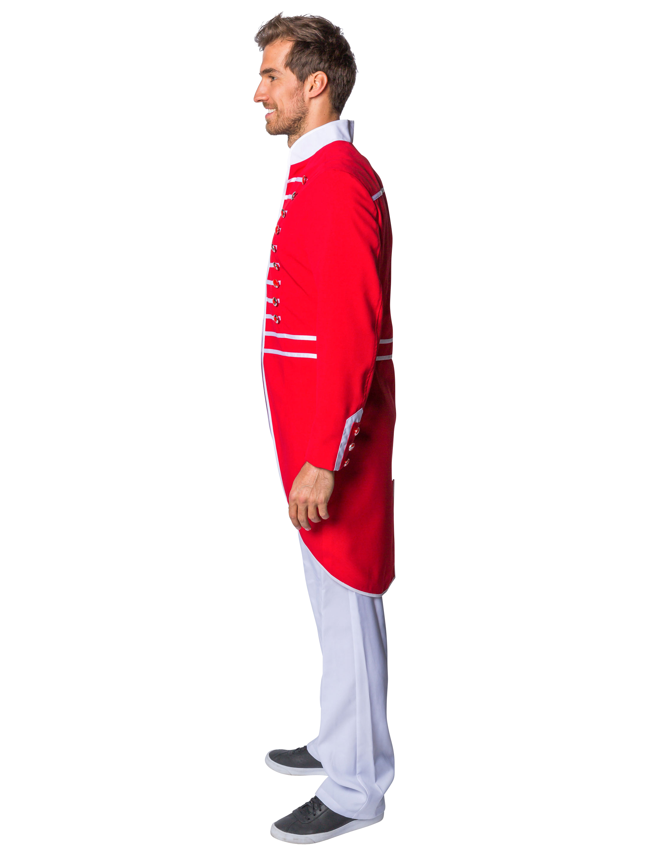 Jacke Köln Wappen Herren Herren rot L