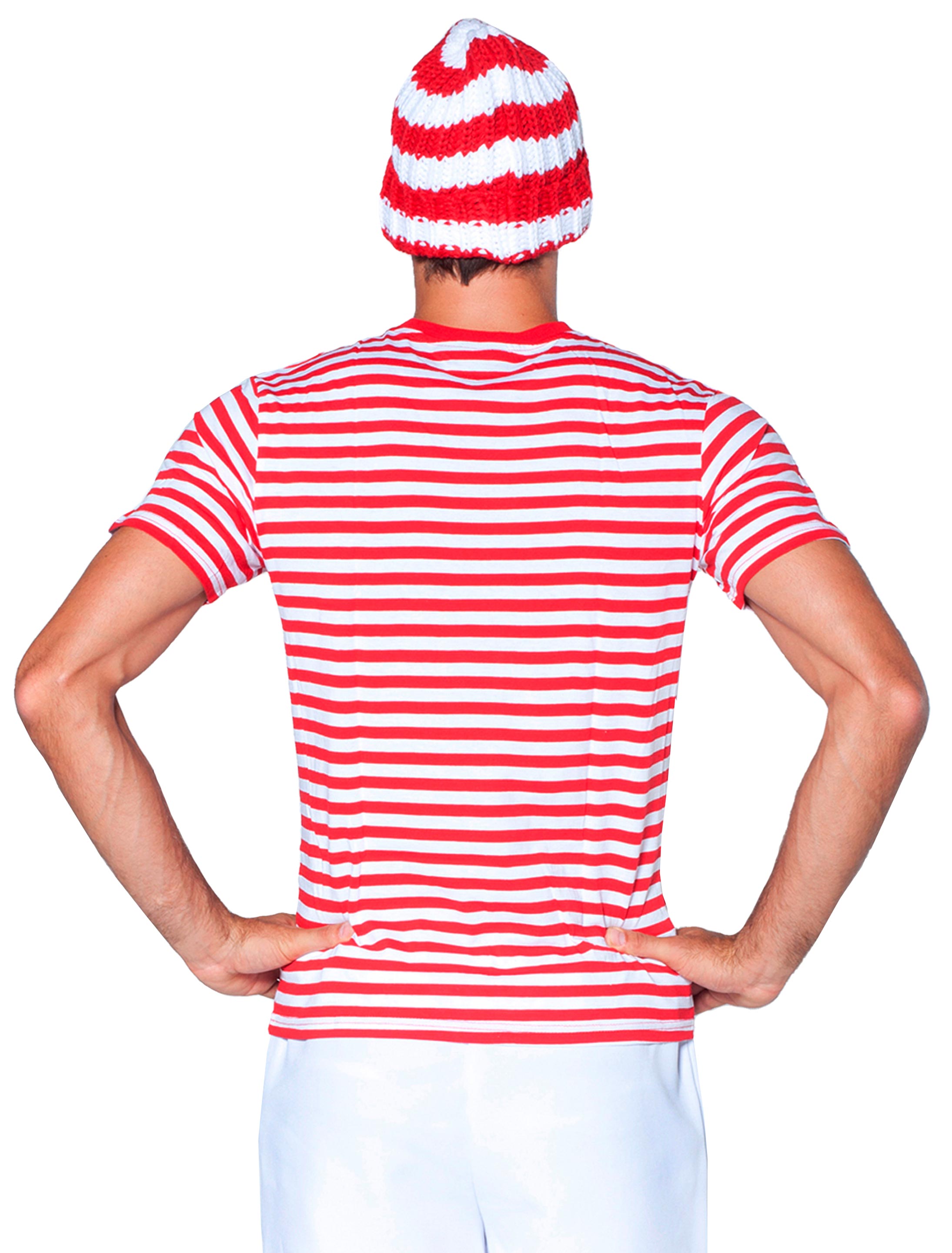 Ringelpulli kurzarm rot/weiß M Ringelpulli kurzarm rot/weiß M