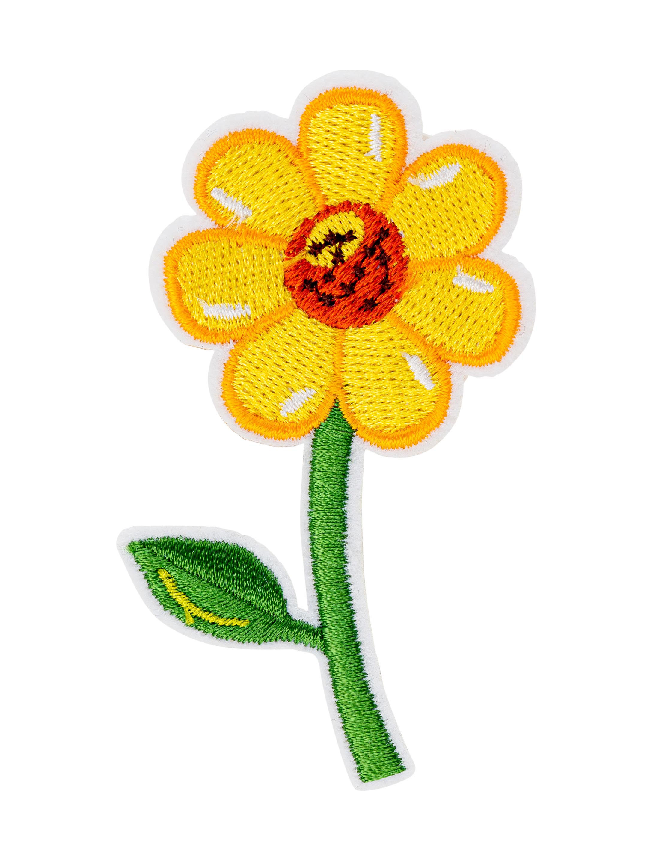 Aufnäher/Bügelbild Sonnenblümchen 70mm