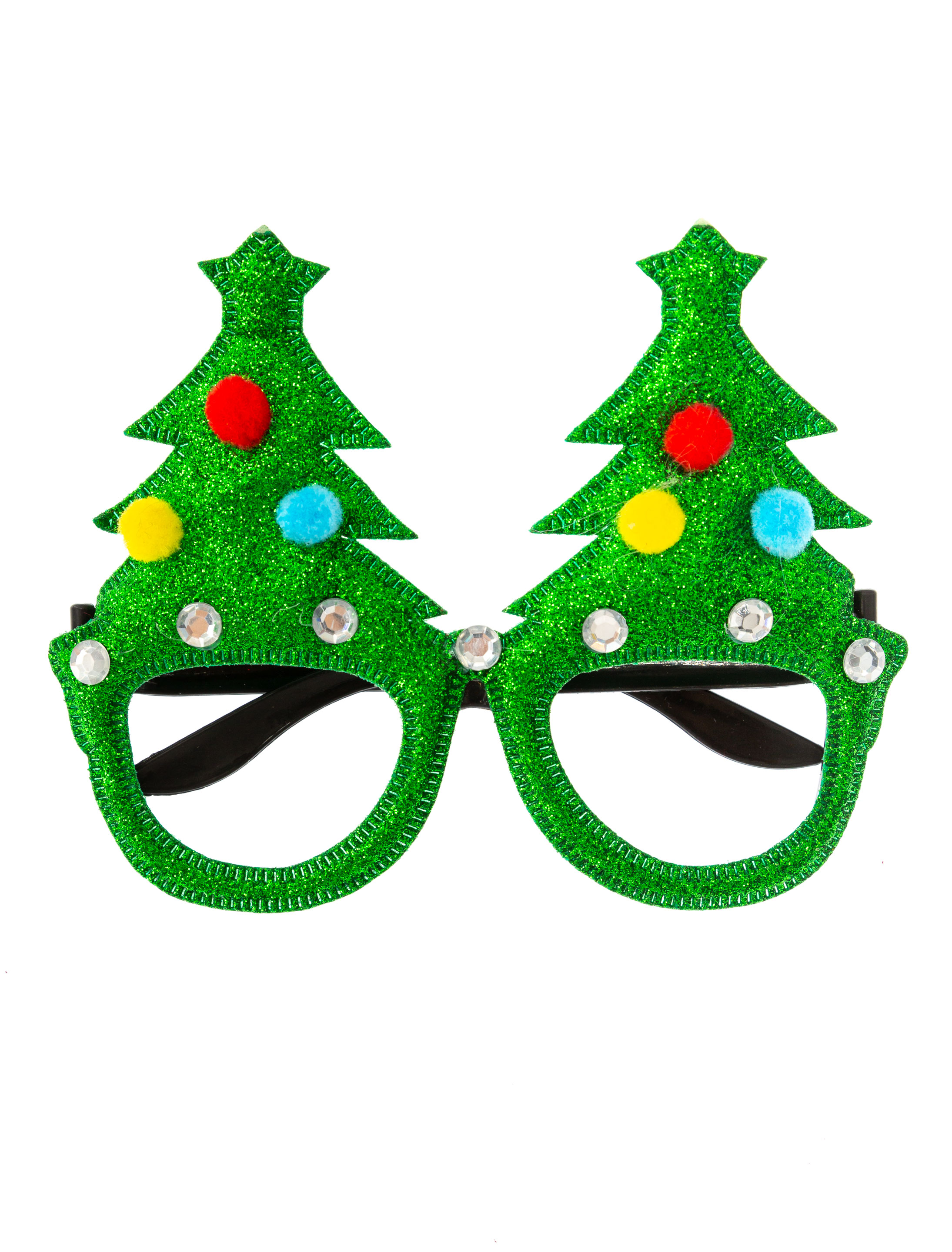 Brille Weihnachtsbäume