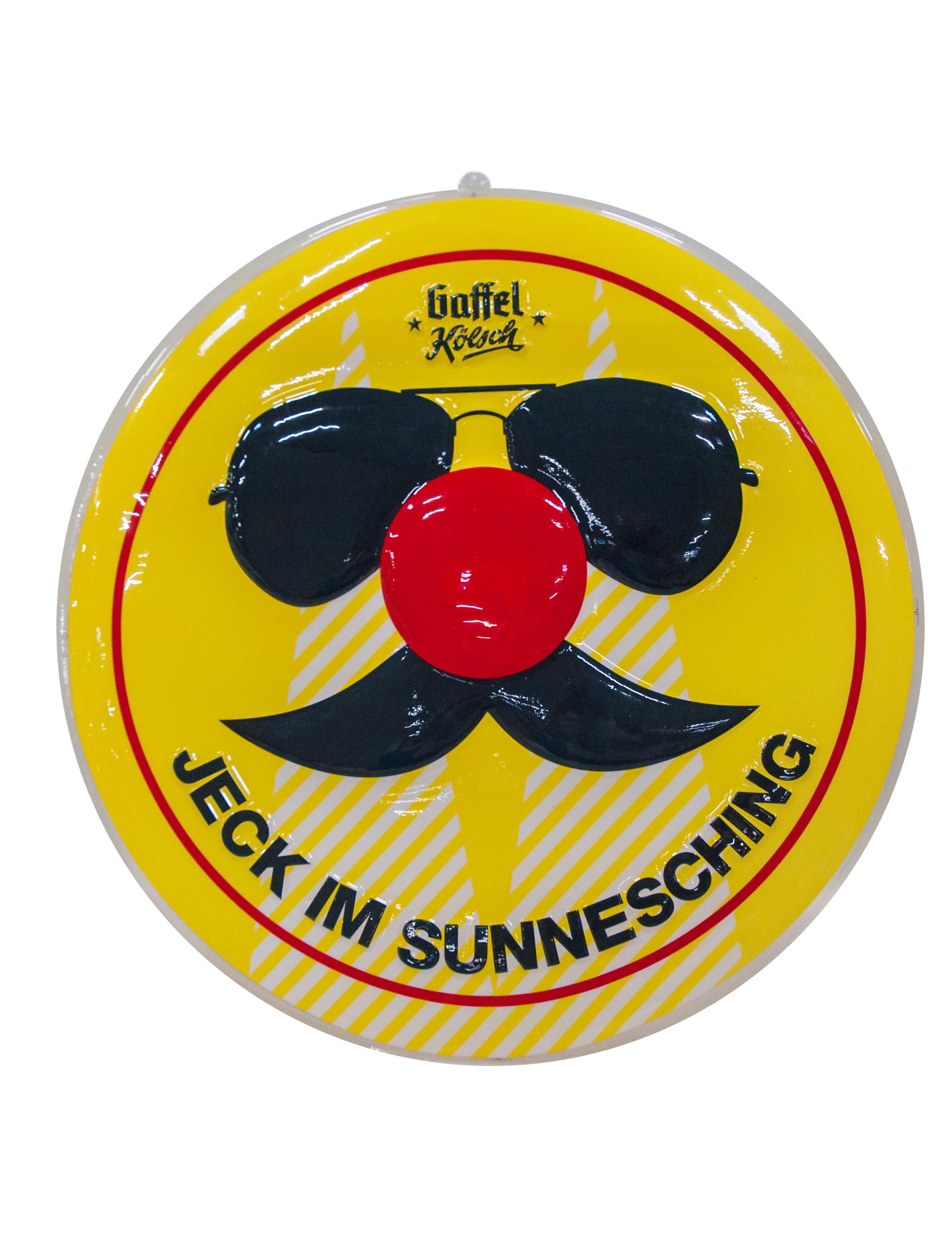 JIS Wanddeko Jeck im Sunnesching 60 x 60 cm JIS Wanddeko Jeck im Sunnesching 60 x 60 cm