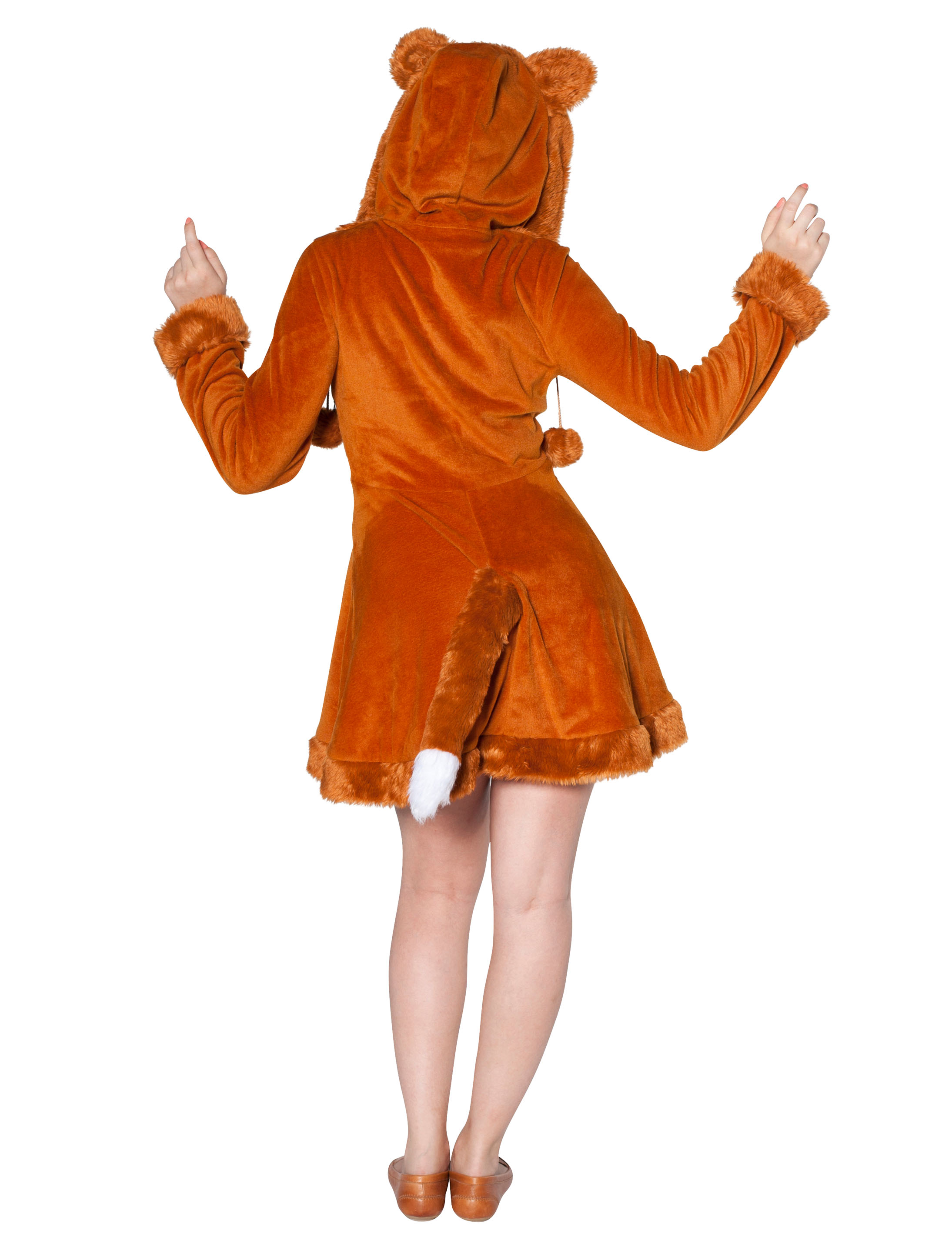 Kleid Fuchs Damen braun 34