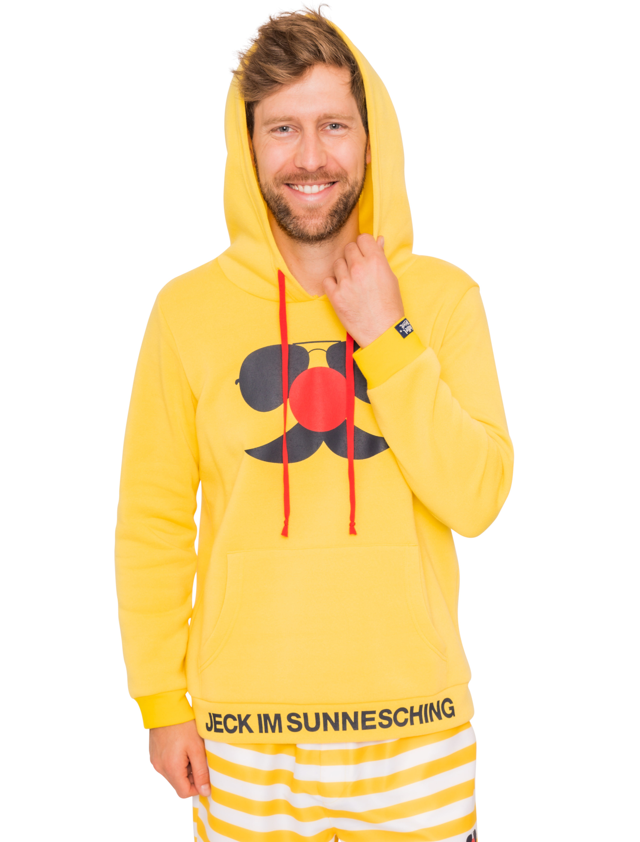 JIS Hoodie Jeck im Sunnesching Unisex gelb 2XL/3XL