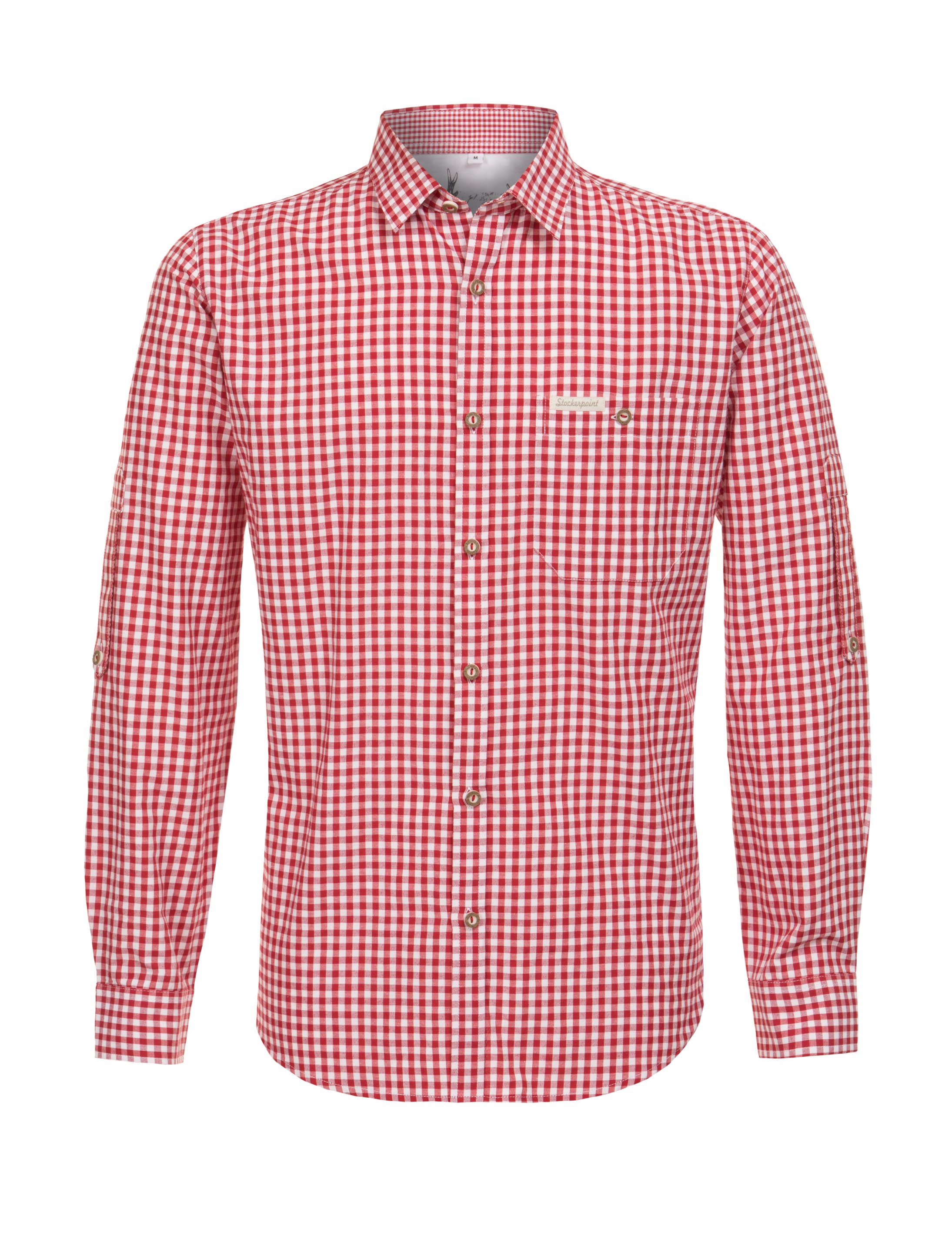 Hemd Campos Herren rot 5XL Hemd Campos Herren rot 5XL