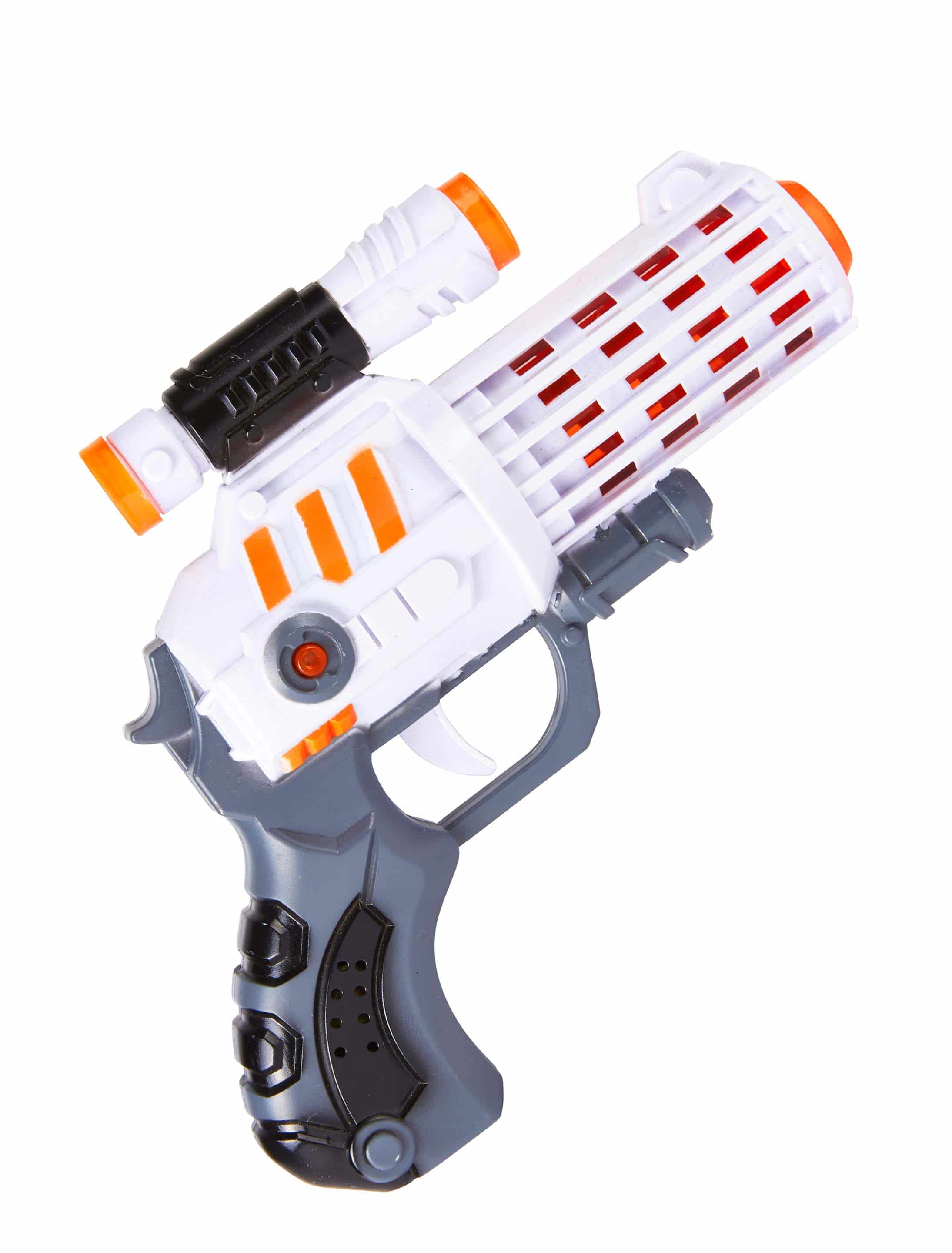 Pistole Space Gun mit Zielfernrohr