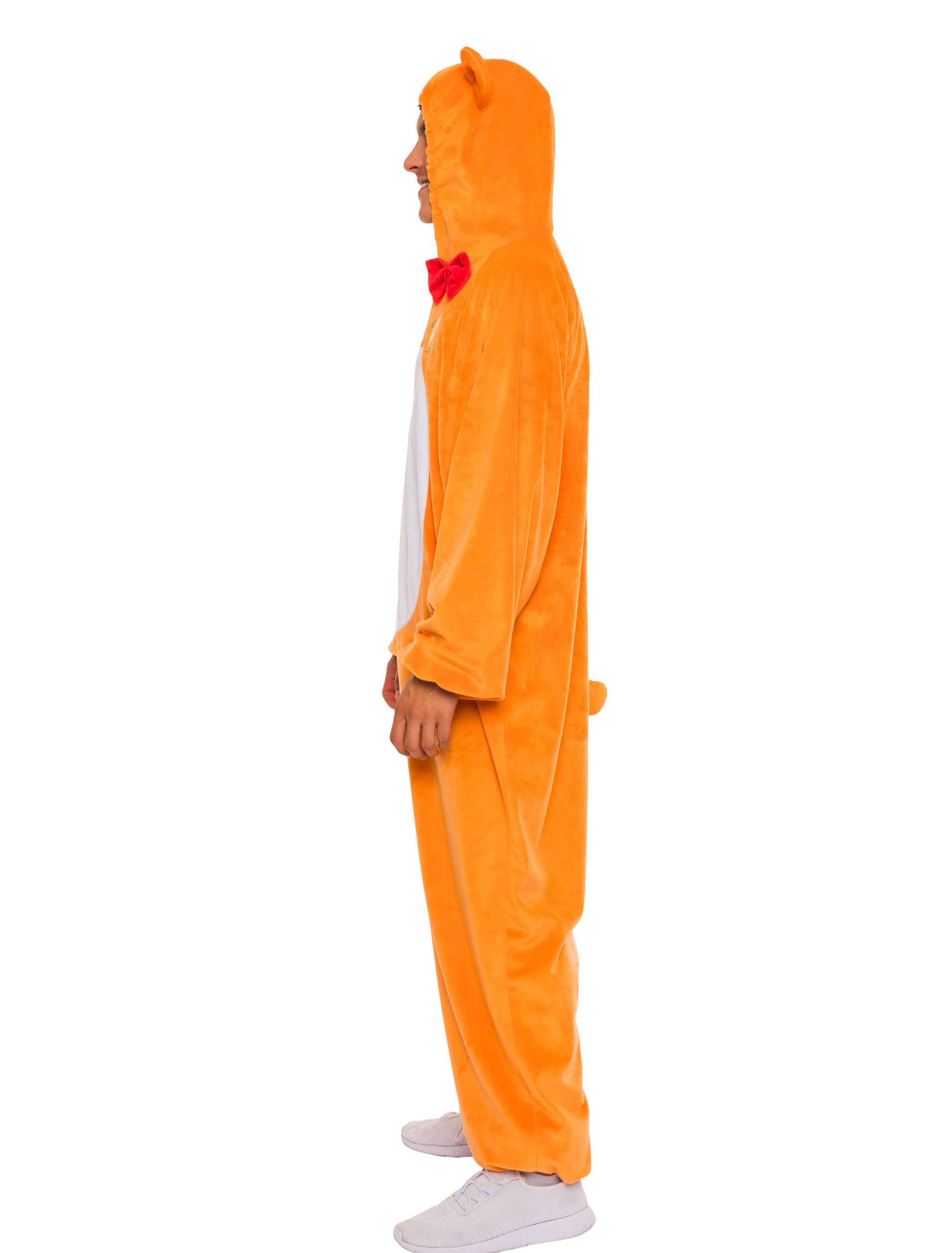 Overall HARIBO Goldbären Plüsch orange L/XL Overall HARIBO Goldbären Plüsch orange L/XL