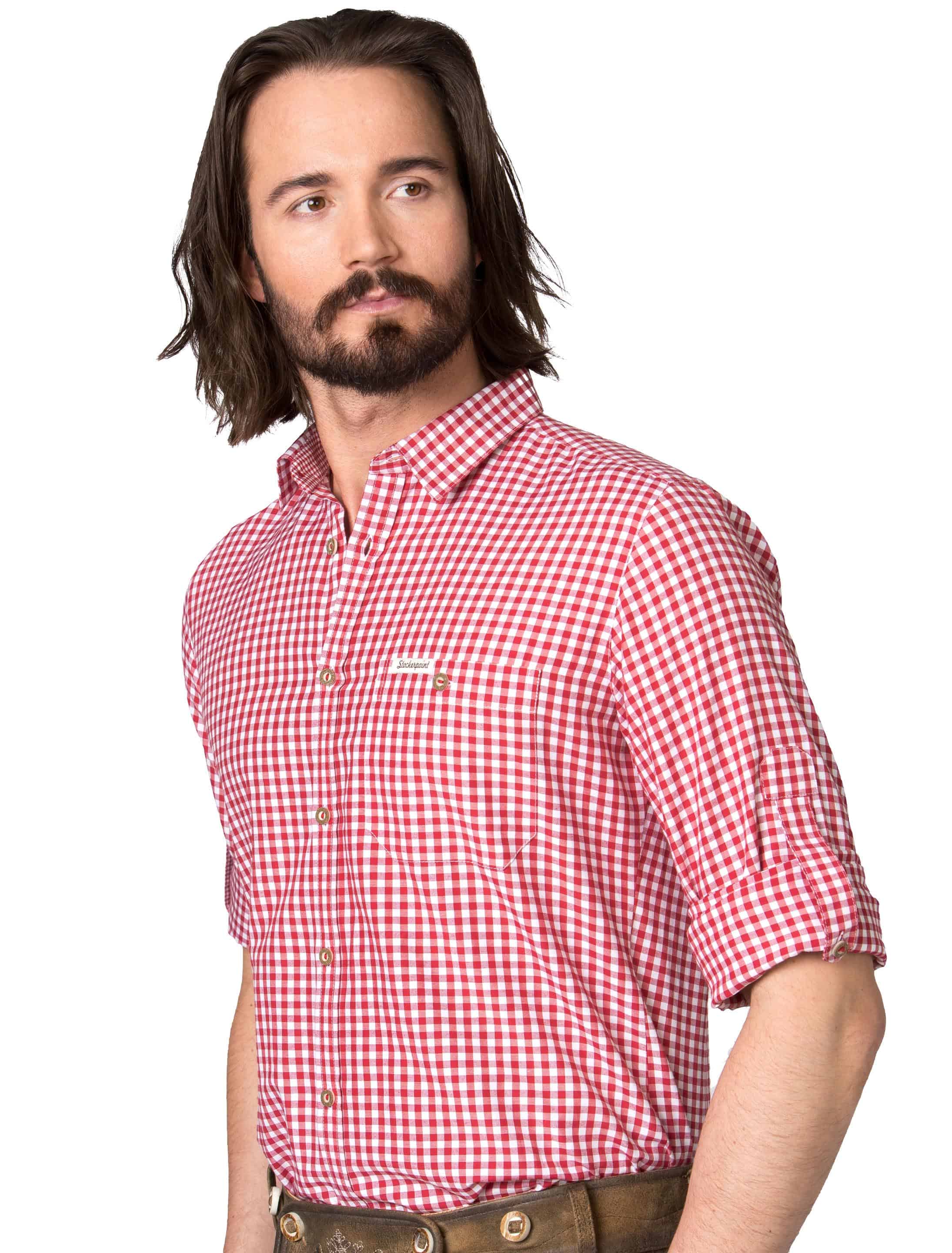 Hemd Campos Herren rot 5XL Hemd Campos Herren rot 5XL