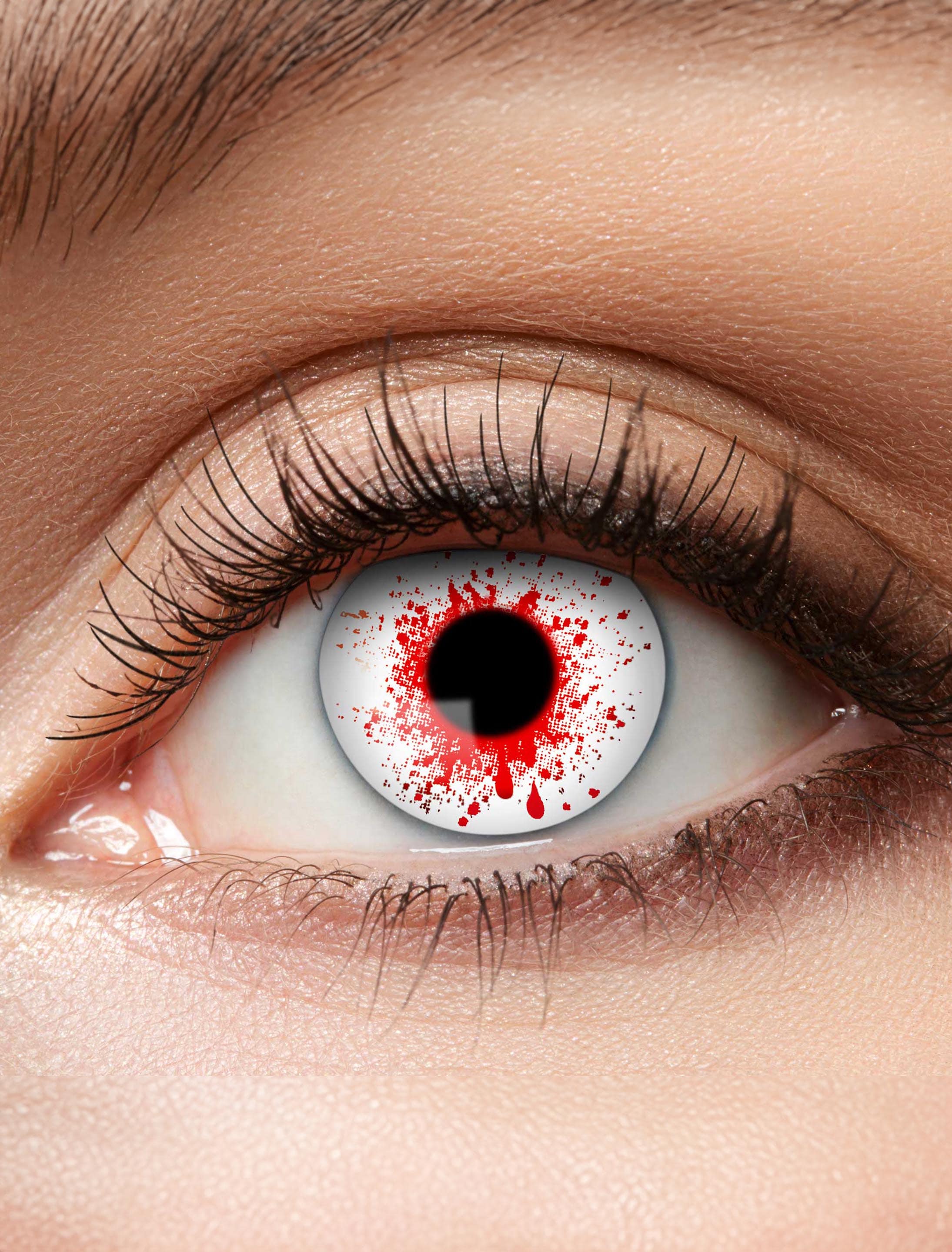 Kontaktlinsen Bloodsplat