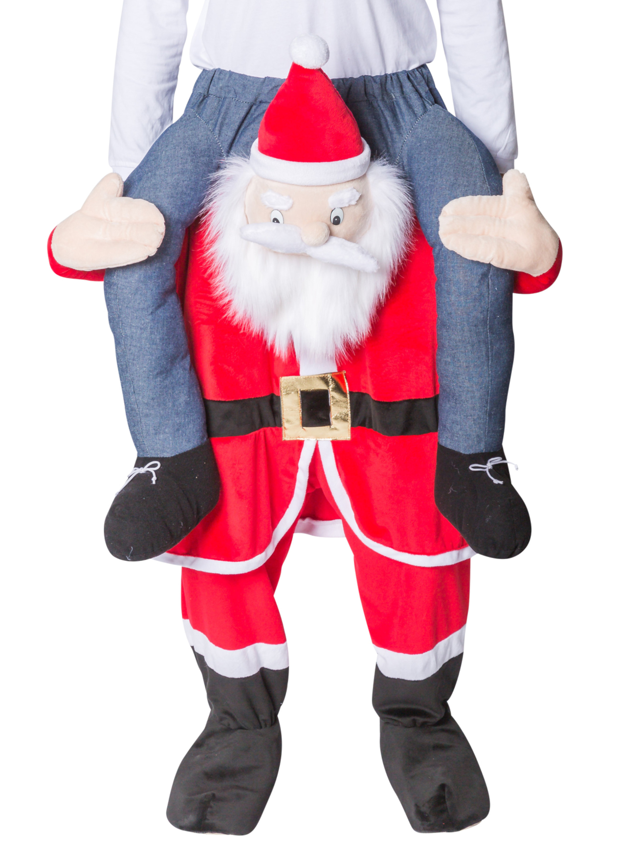 Huckepack Kostüm Weihnachtsmann
