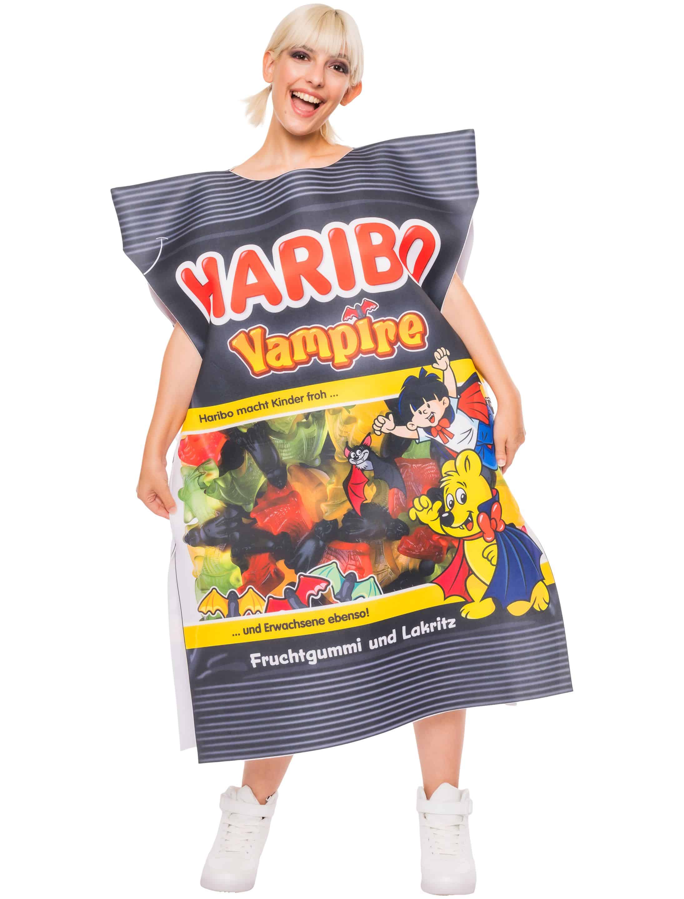 Kostüm HARIBO Vampire Erwachsene bunt one size