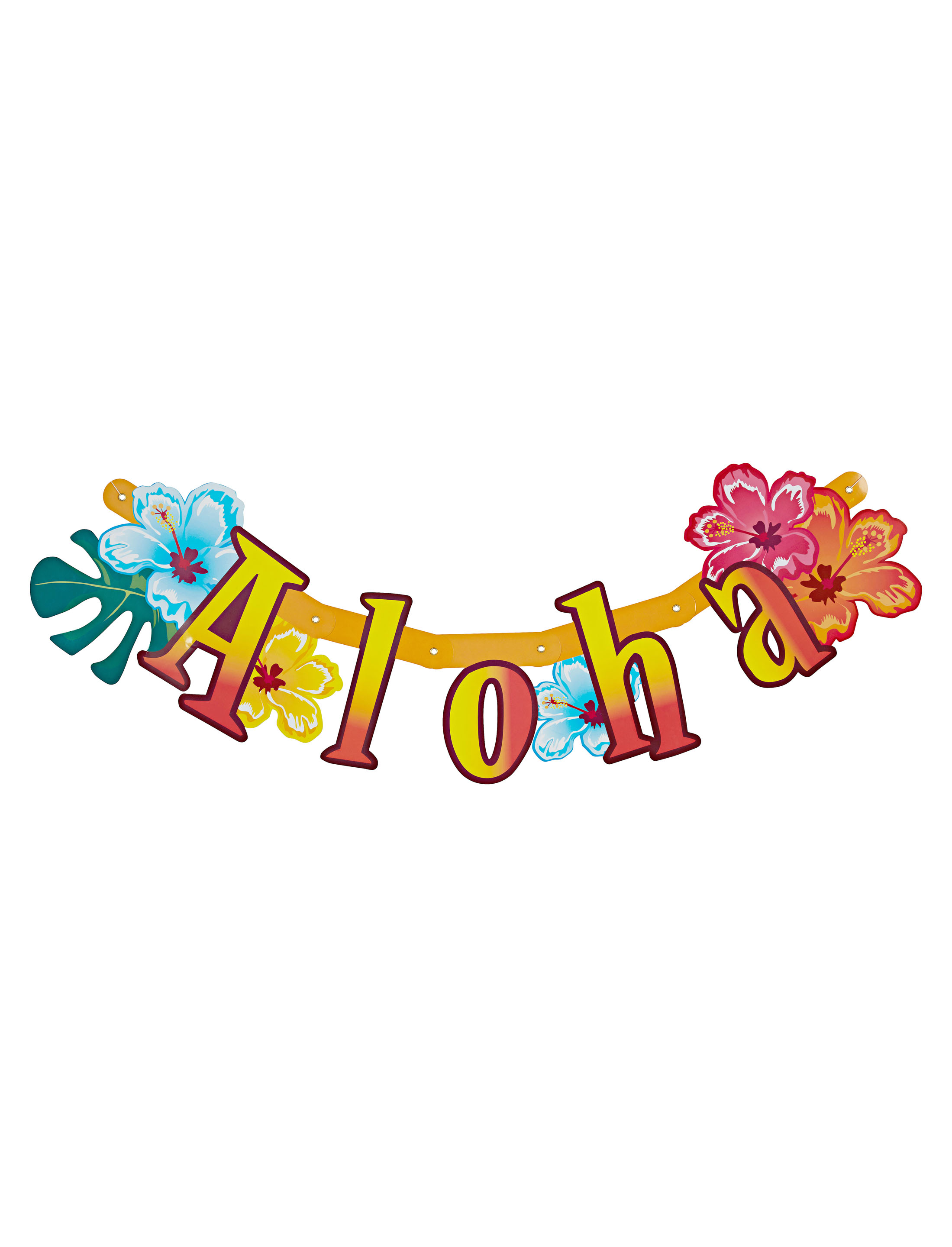 Girlande Hibiskus Aloha 83cm