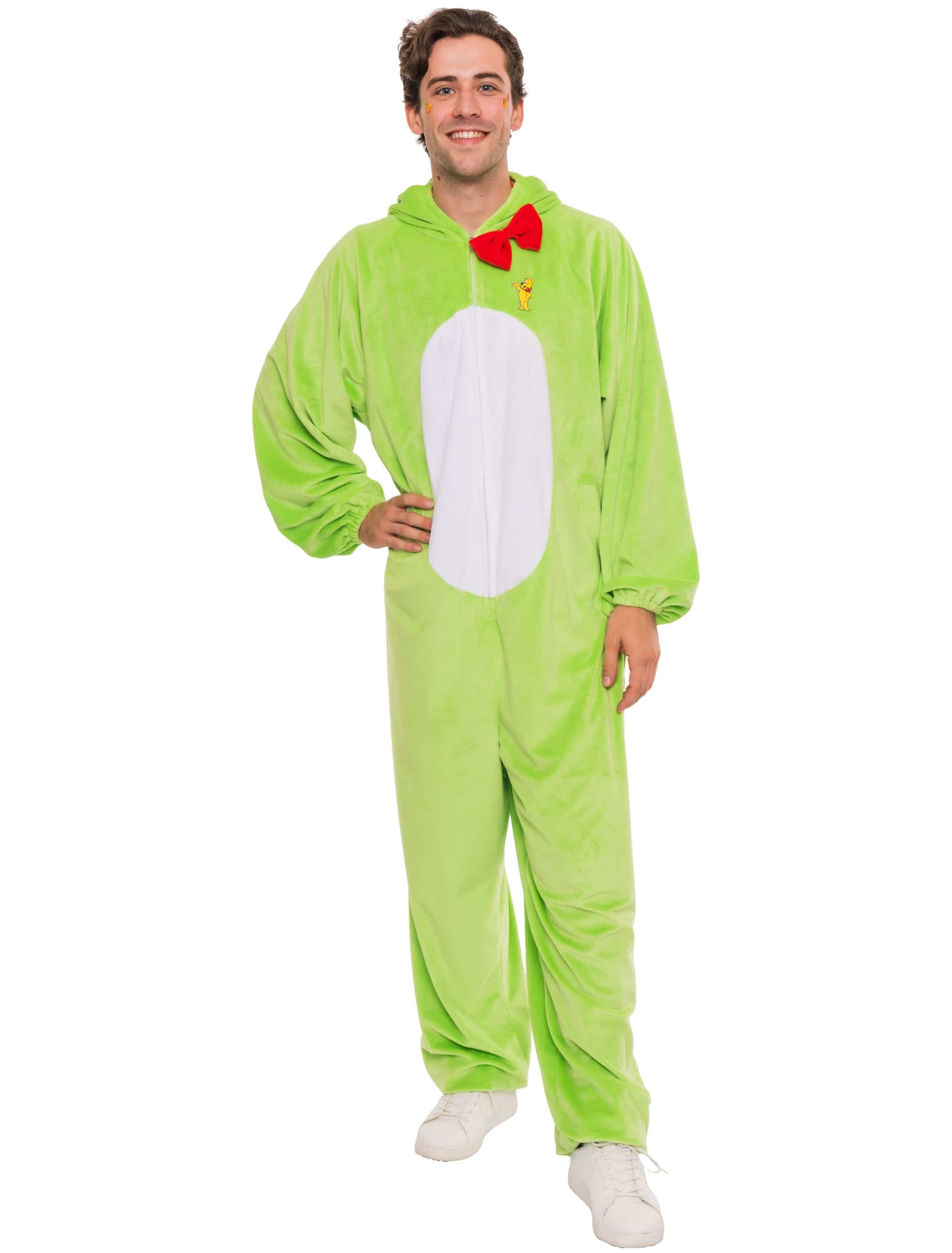 Overall HARIBO Goldbären Plüsch grün L/XL Overall HARIBO Goldbären Plüsch grün L/XL
