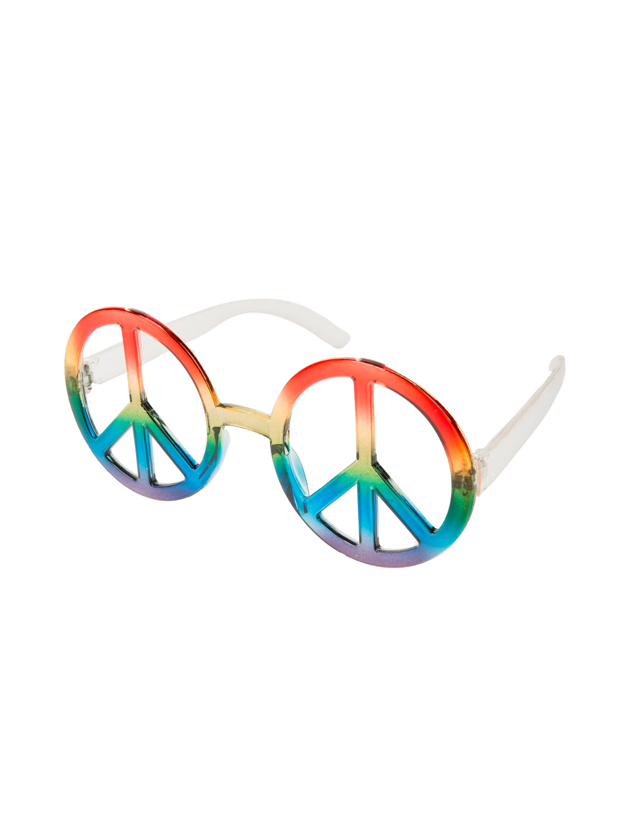 Brille Peace ohne Gläser mehrfarbig