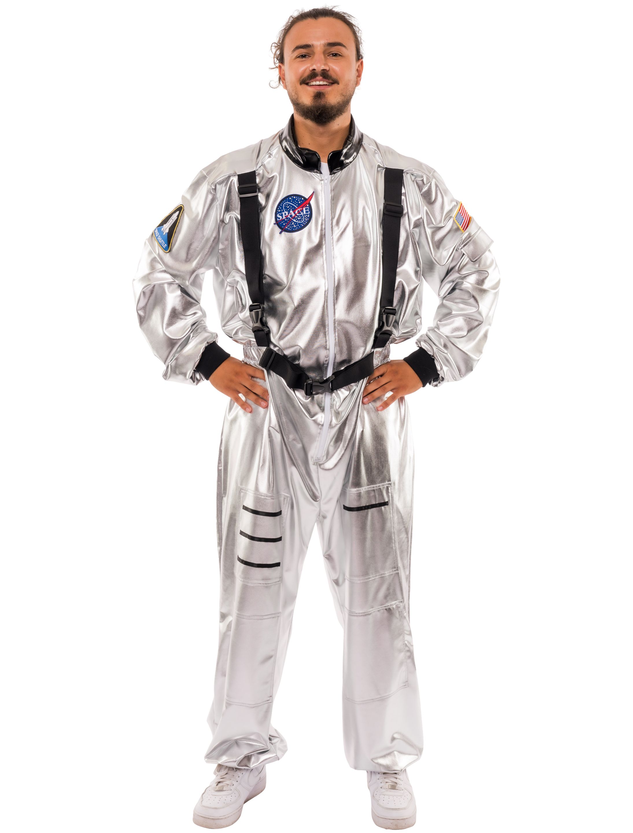 Overall Astronaut Herren Herren silber 60