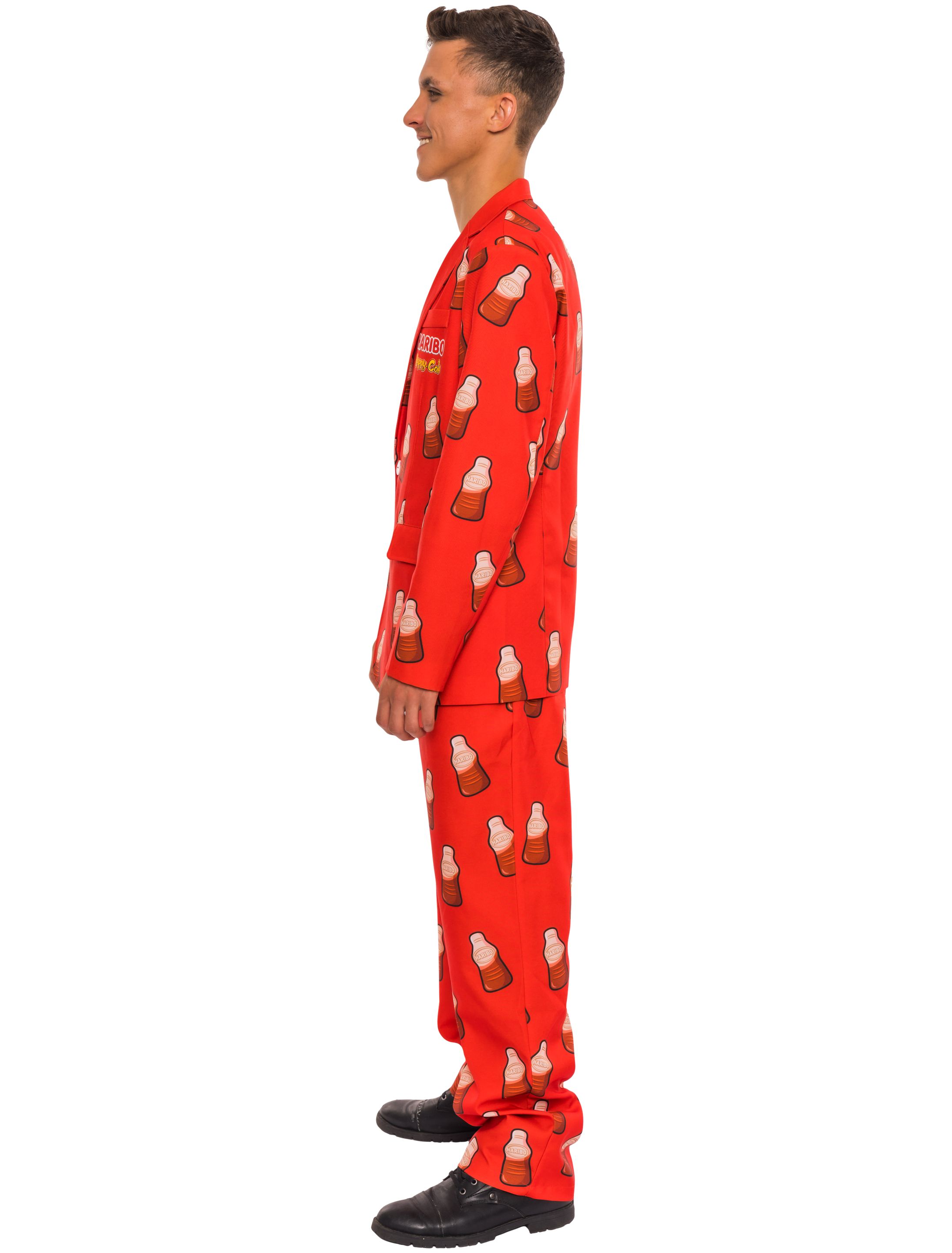 Anzug HARIBO Happy-Cola Herren rot XL Anzug HARIBO Happy-Cola Herren rot XL
