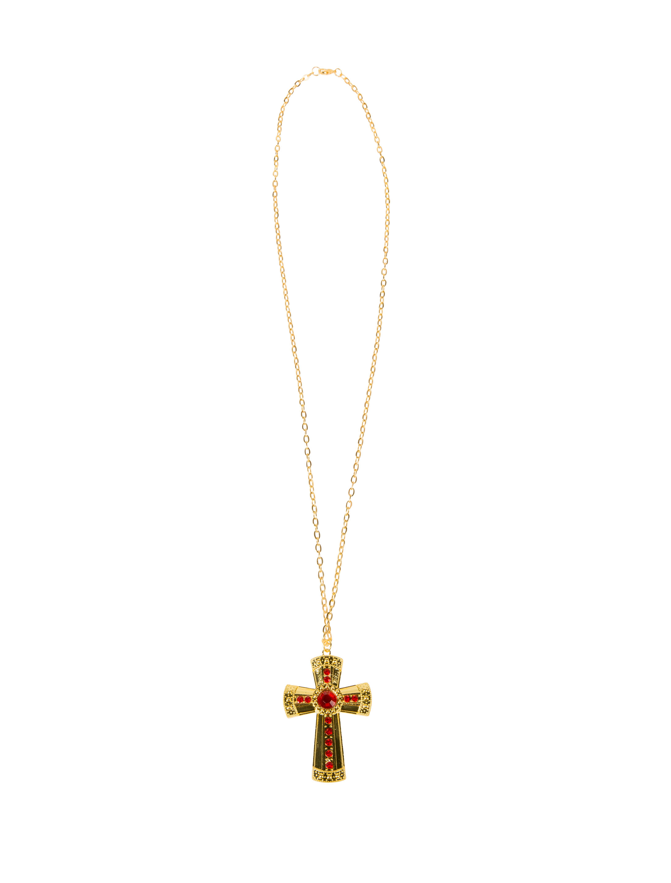 Halskette mit Kreuz gold