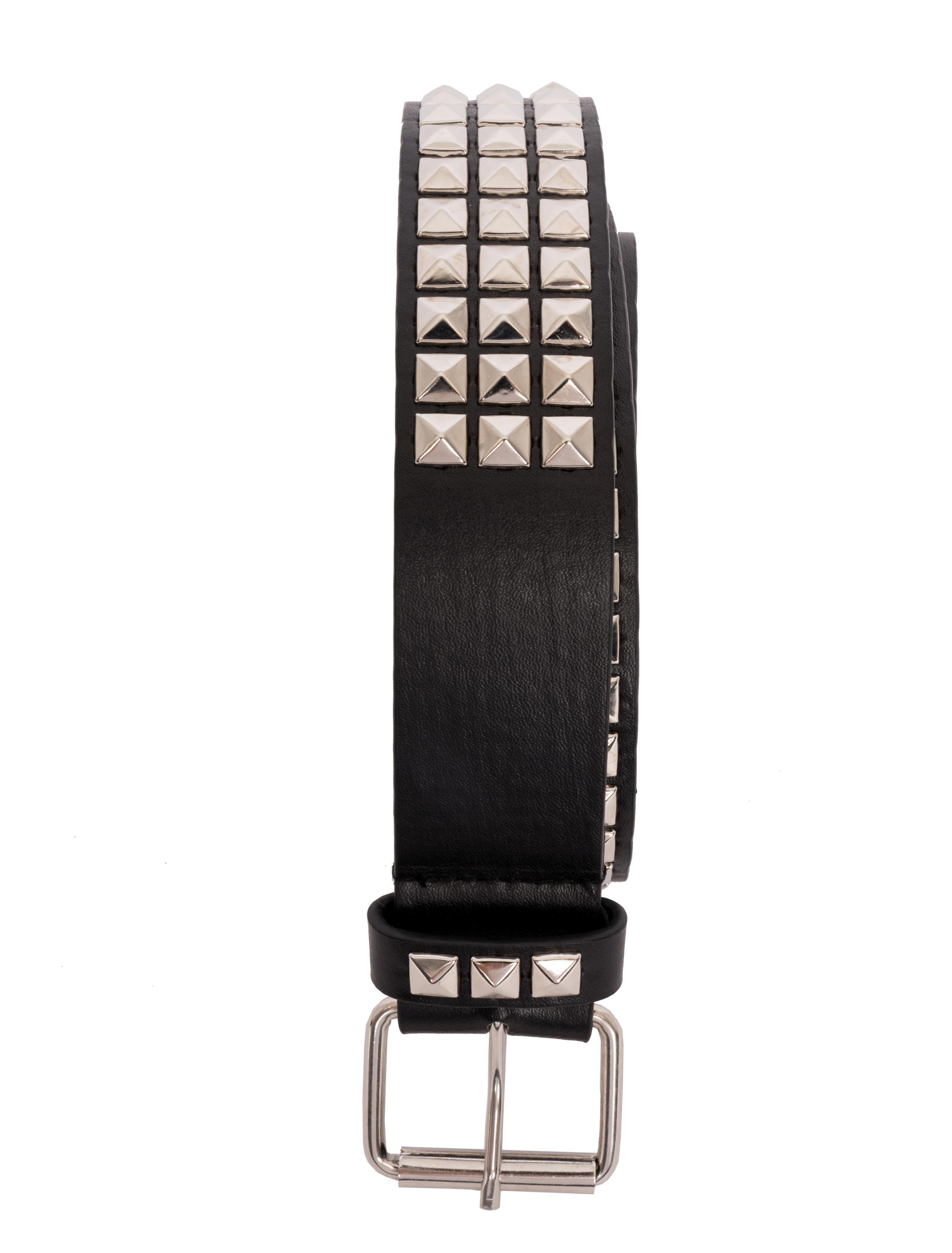 Gürtel mit Spikes schwarz Gürtel mit Spikes schwarz