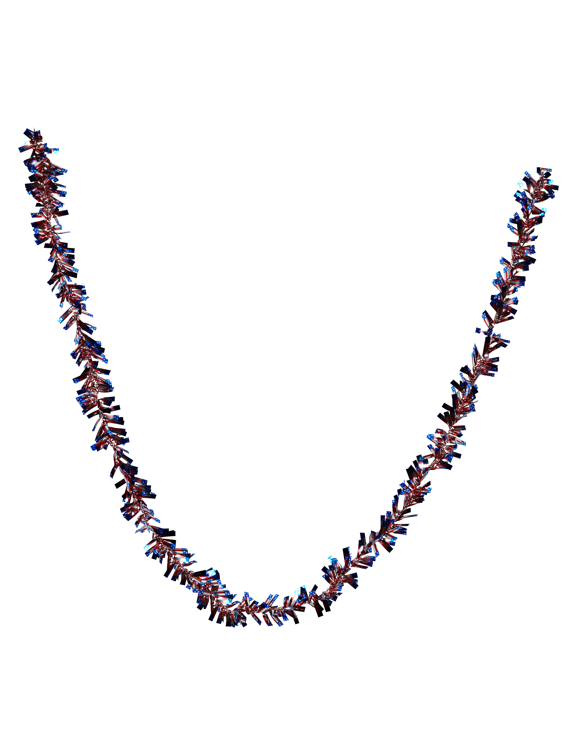 Luau-Lametta-Girlande – 9 Fuß (ca. 2,7 M) – Bunte Party-Deko