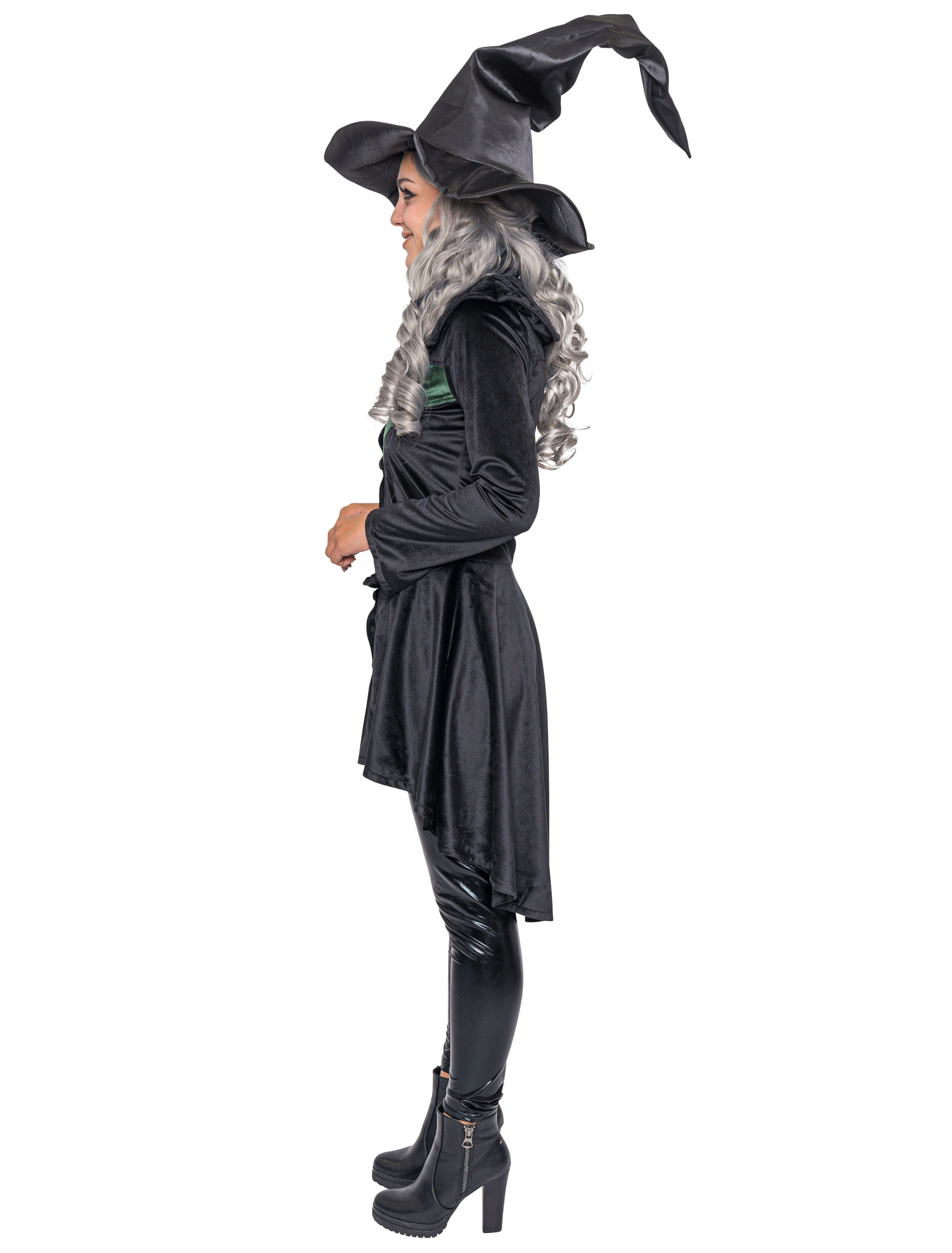 Mantel Zauberer Damen schwarz 2XL Mantel Zauberer Damen schwarz 2XL