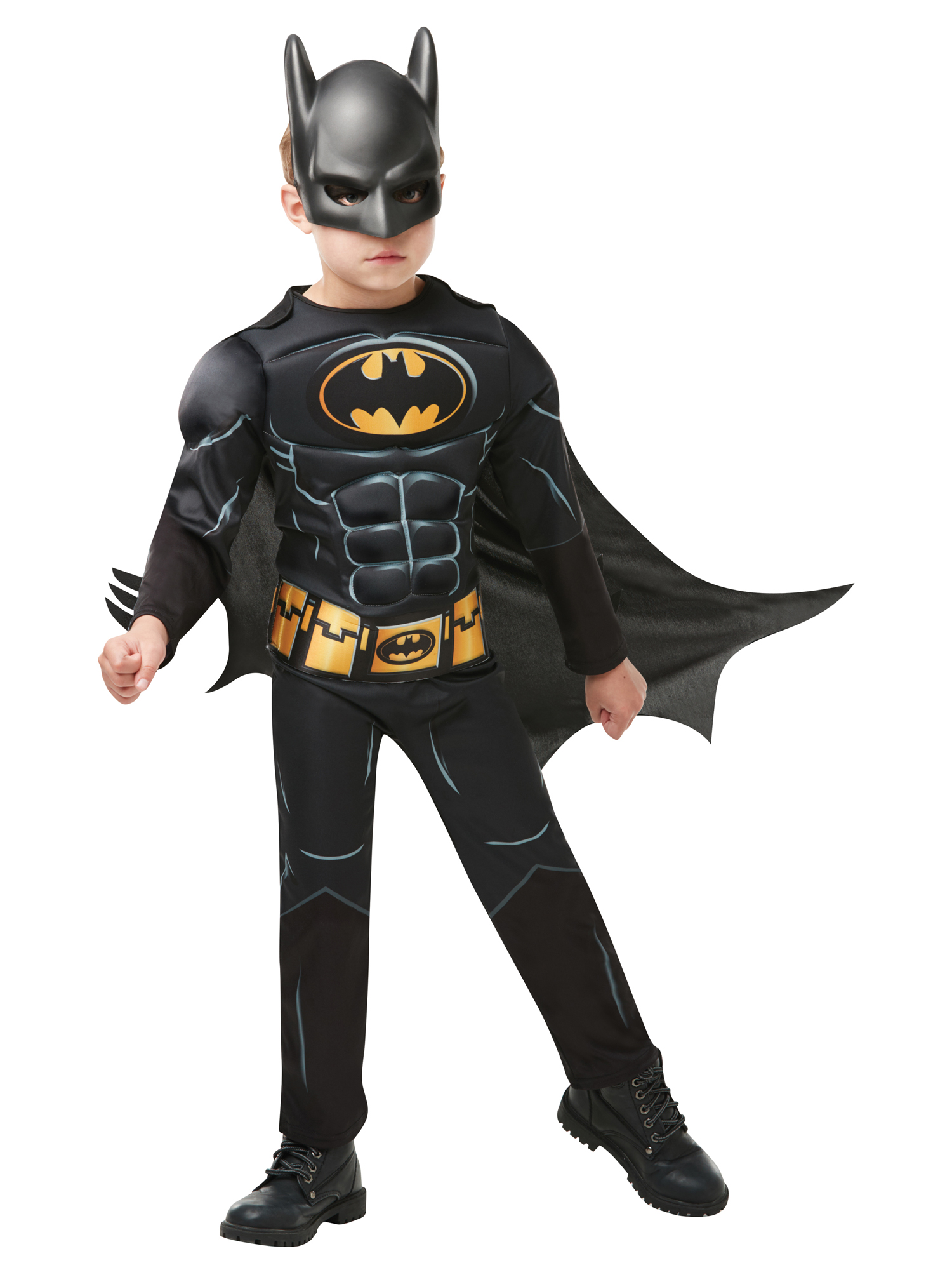 Batman Core Kinder 2tlg. schwarz 3-4 Jahre Batman Core Kinder 2tlg. schwarz 3-4 Jahre