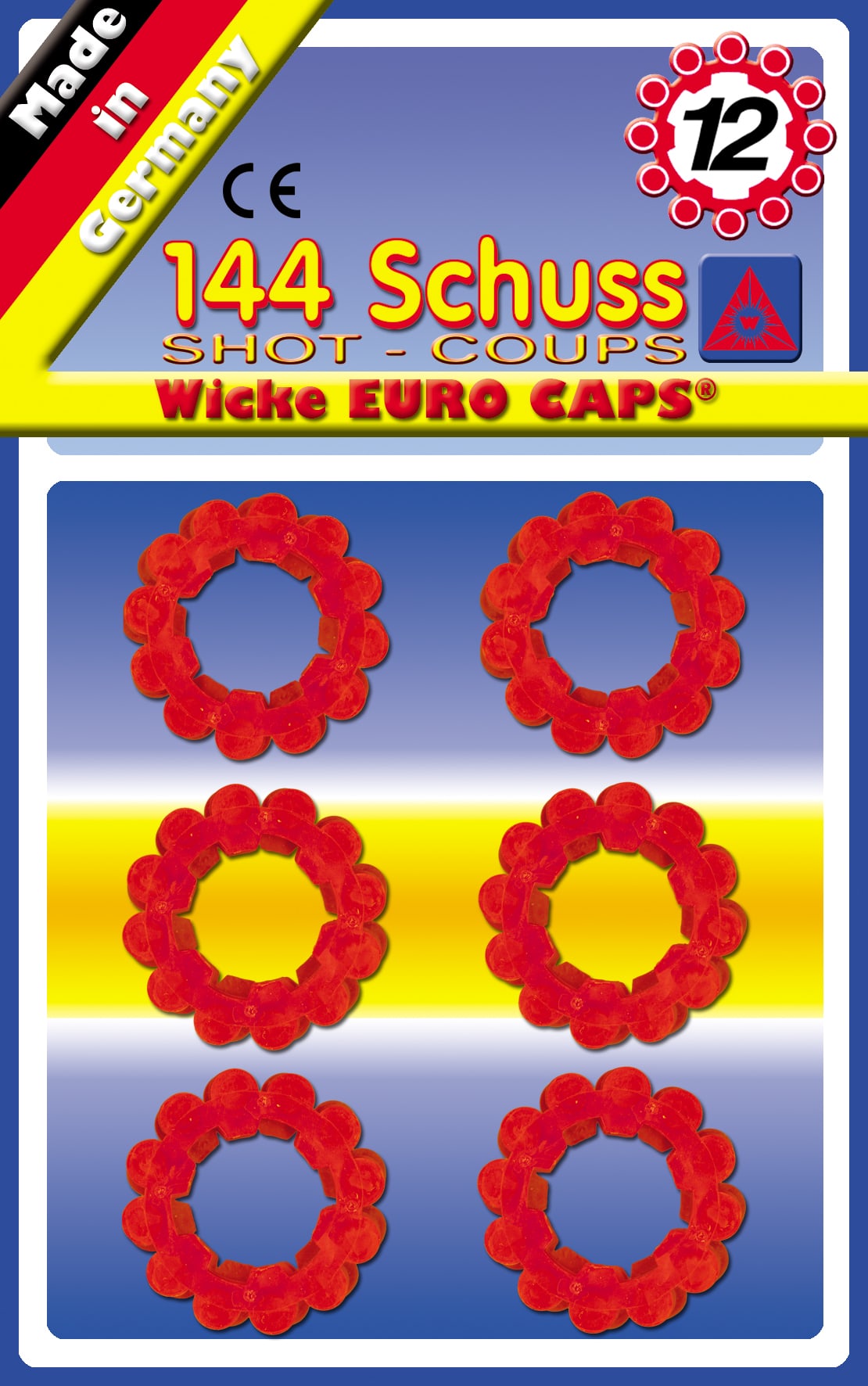 Munition 12-Schuss Ringamorces / 144 Schuss