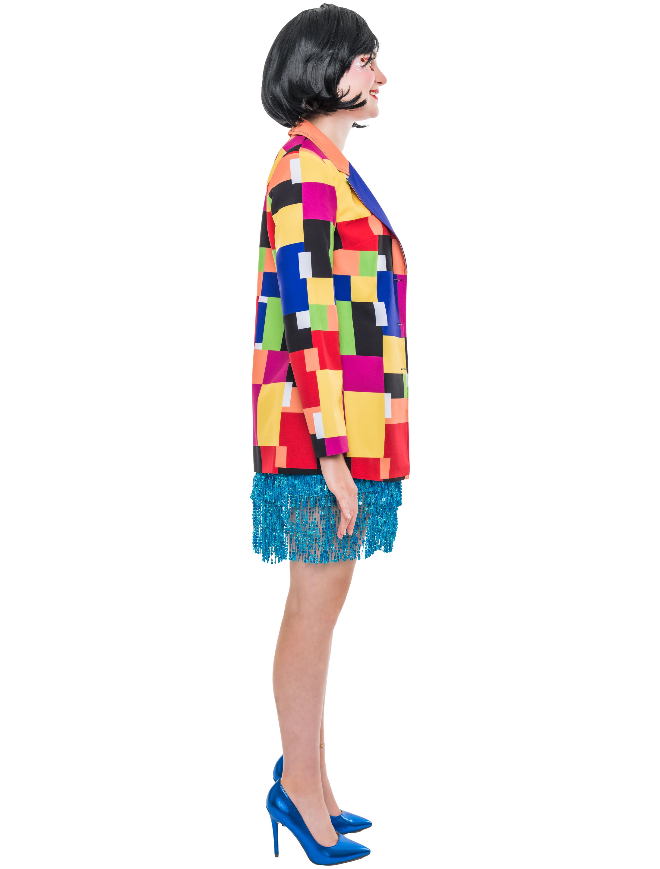 Jacke Karos Damen rainbow 4XL Jacke Karos Damen rainbow 4XL