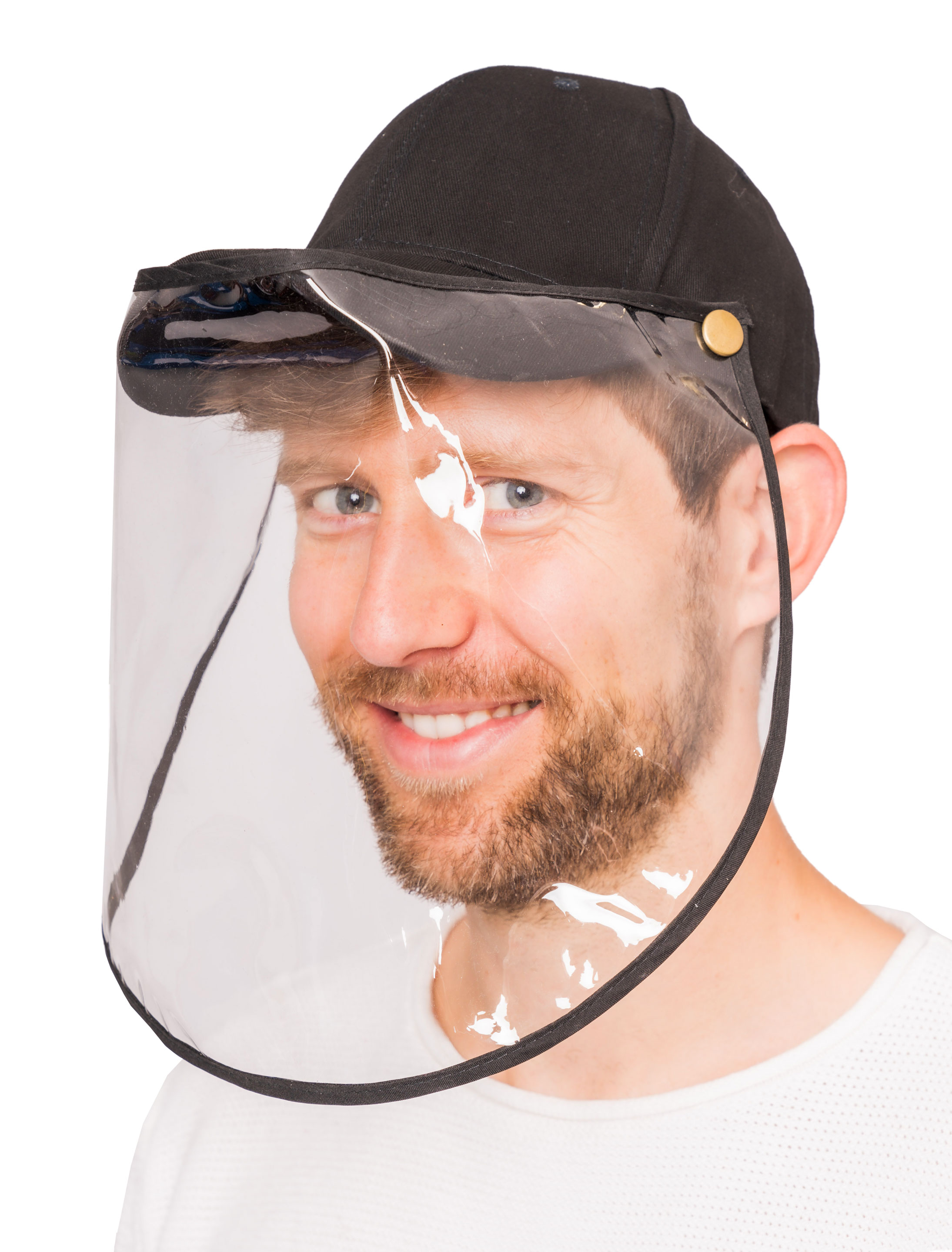 Baseball Cap mit Gesichtsvisier Baseball Cap mit Gesichtsvisier