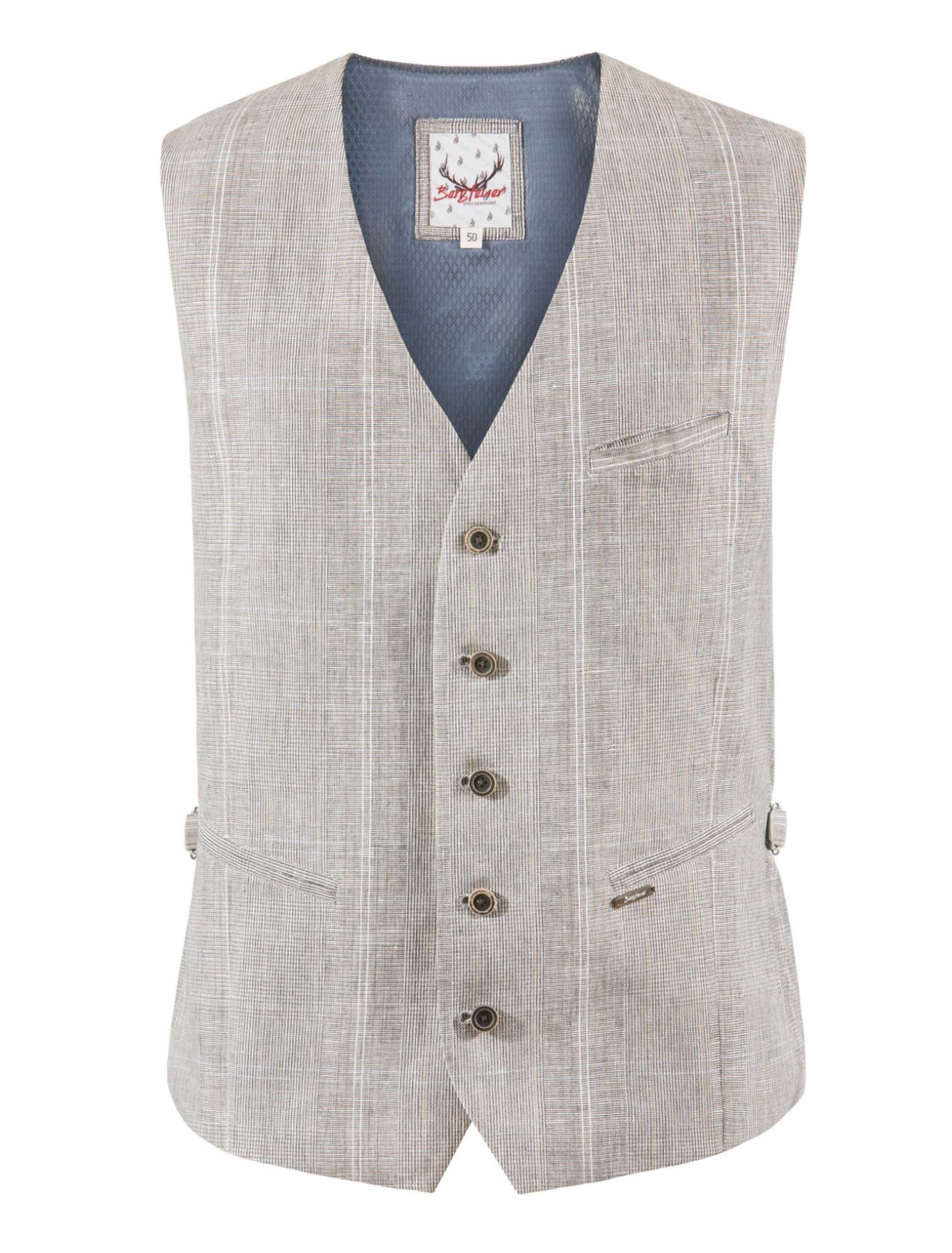 Trachtenweste Bosko Herren beige 52