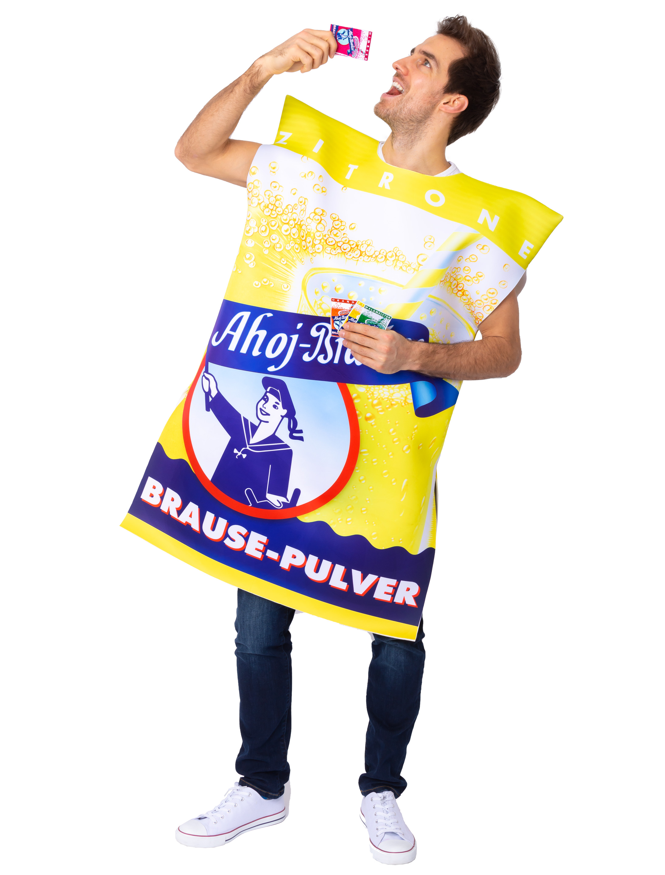 Kostüm Ahoj-Brause gelb one size Kostüm Ahoj-Brause gelb one size