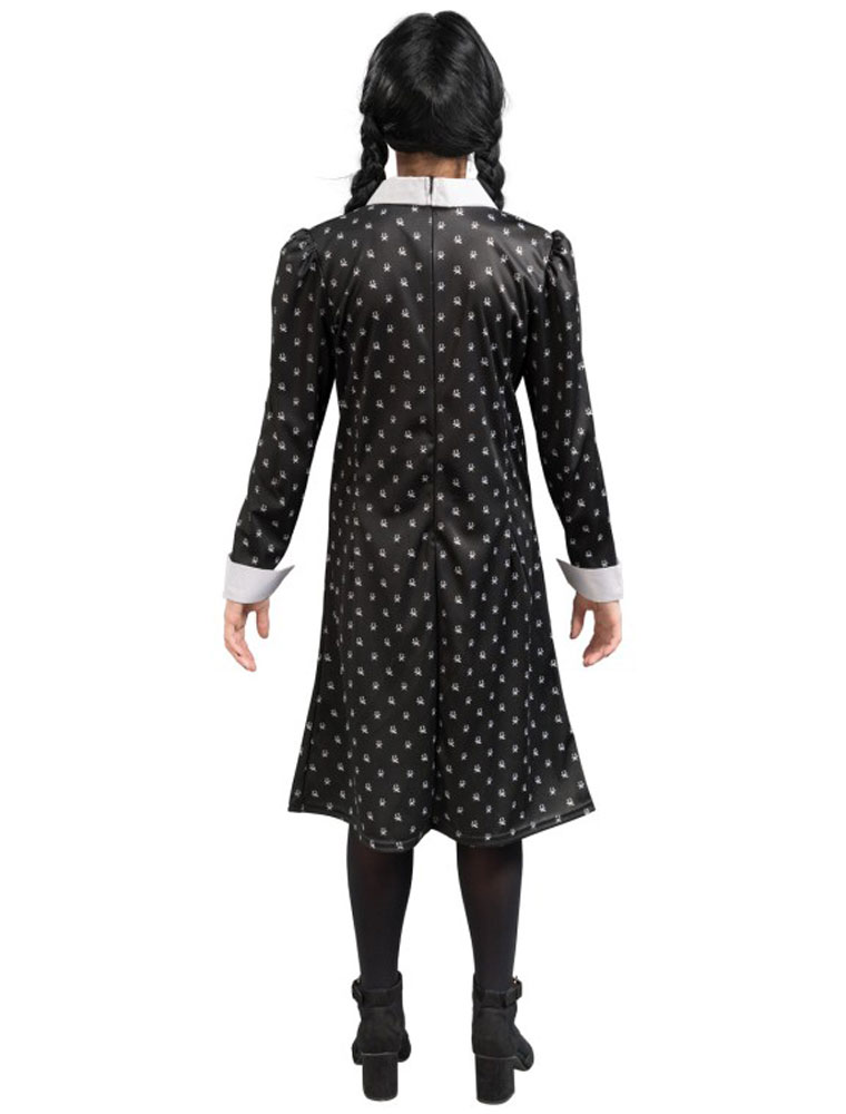 Kleid Wednesday Addams schwarz 164 Kleid Wednesday Addams schwarz 164